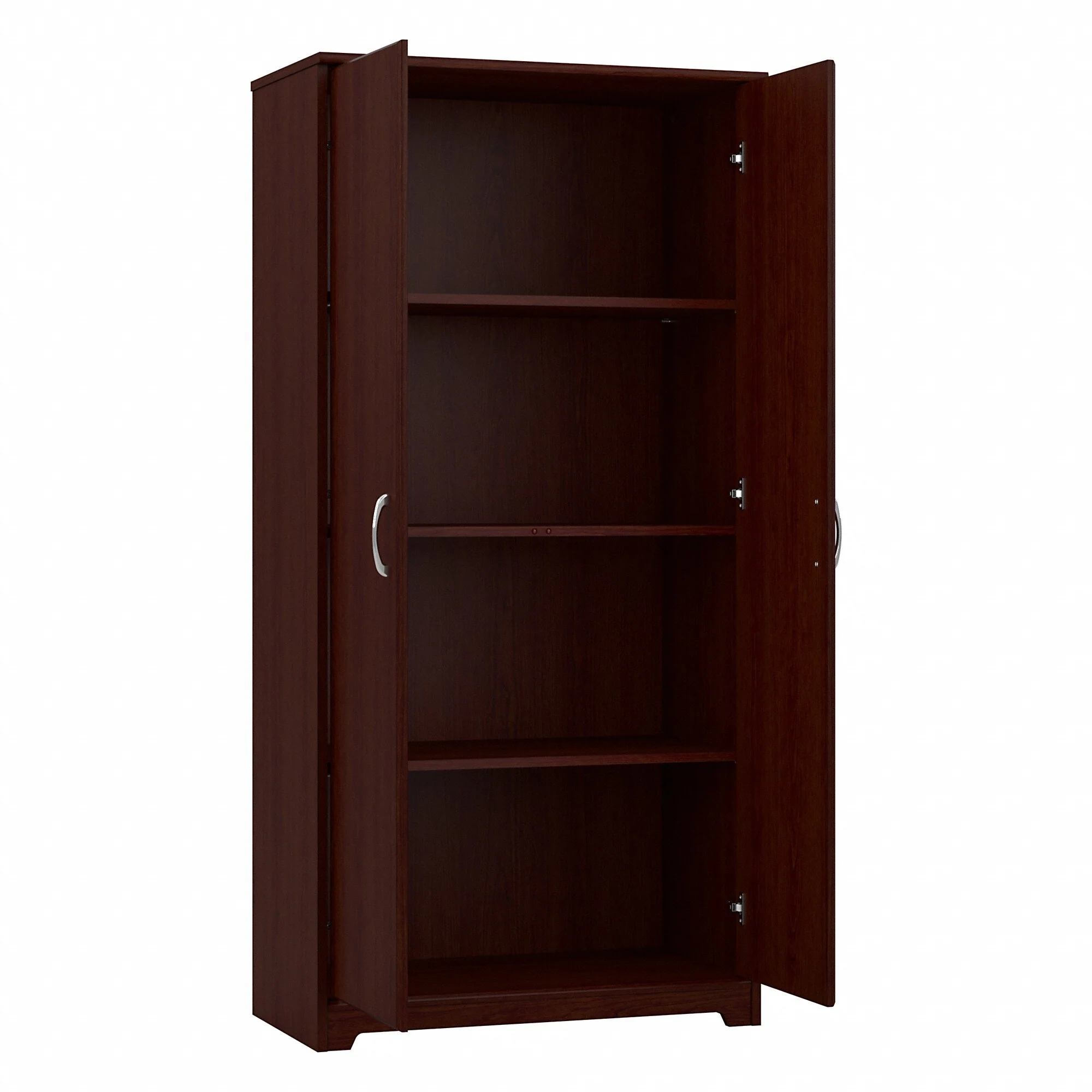 Cabot Tall Kitchen Pantry Cabinet with Doors by Bush Furniture