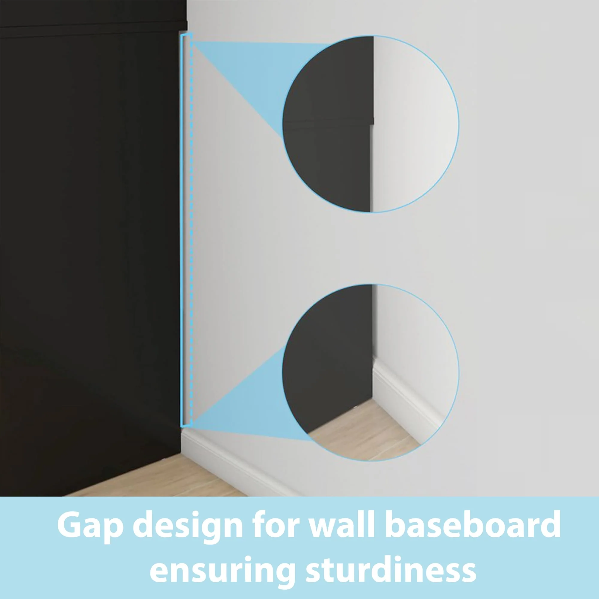 Rackcog 120'' Closet Organizer with Drawers, Closet System with DIY Shelves for Reach-in and Walk-in Closet