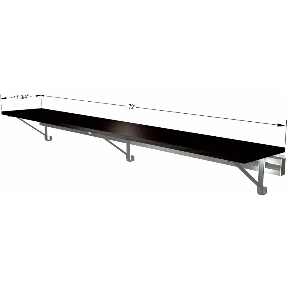 arrange a SPACE RCSS12 Single Wall Mounted Shelf (SHELF ONLY - no hang)