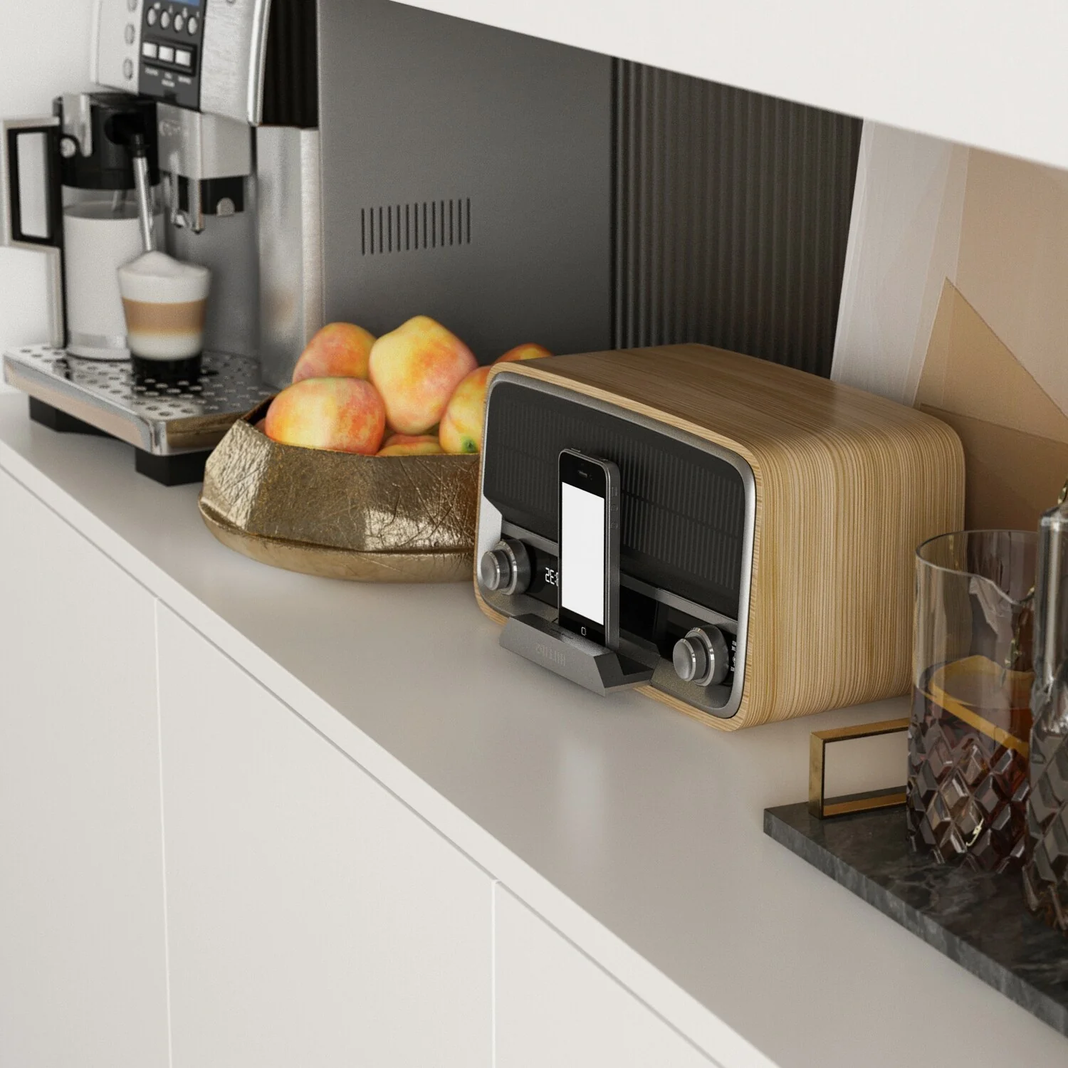 Combined BookShelves Kitchen Cabinet Display Cabinet Pantry Bookcase