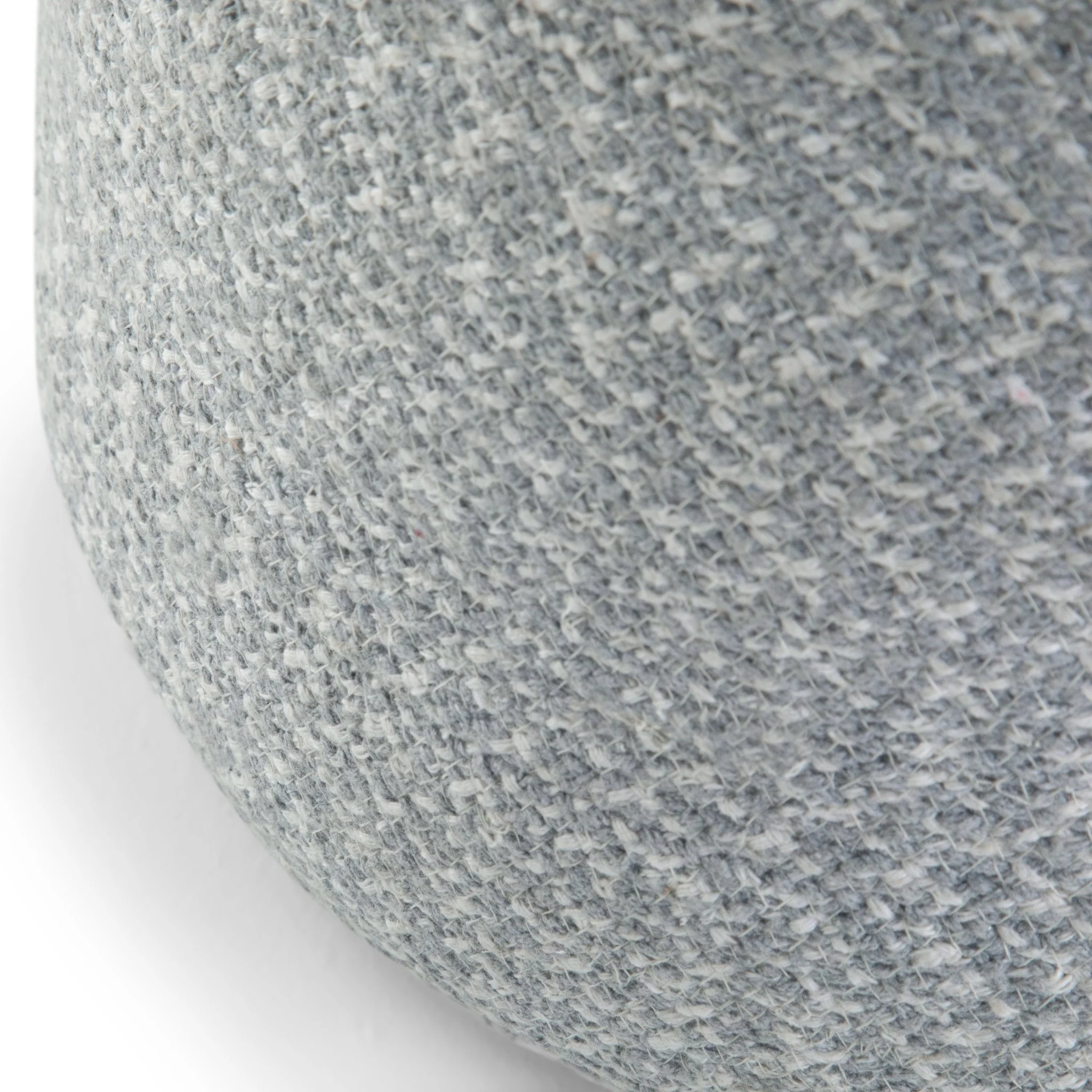 Zenithal Multi-functional Round Braided Pouf with Natural Pattern