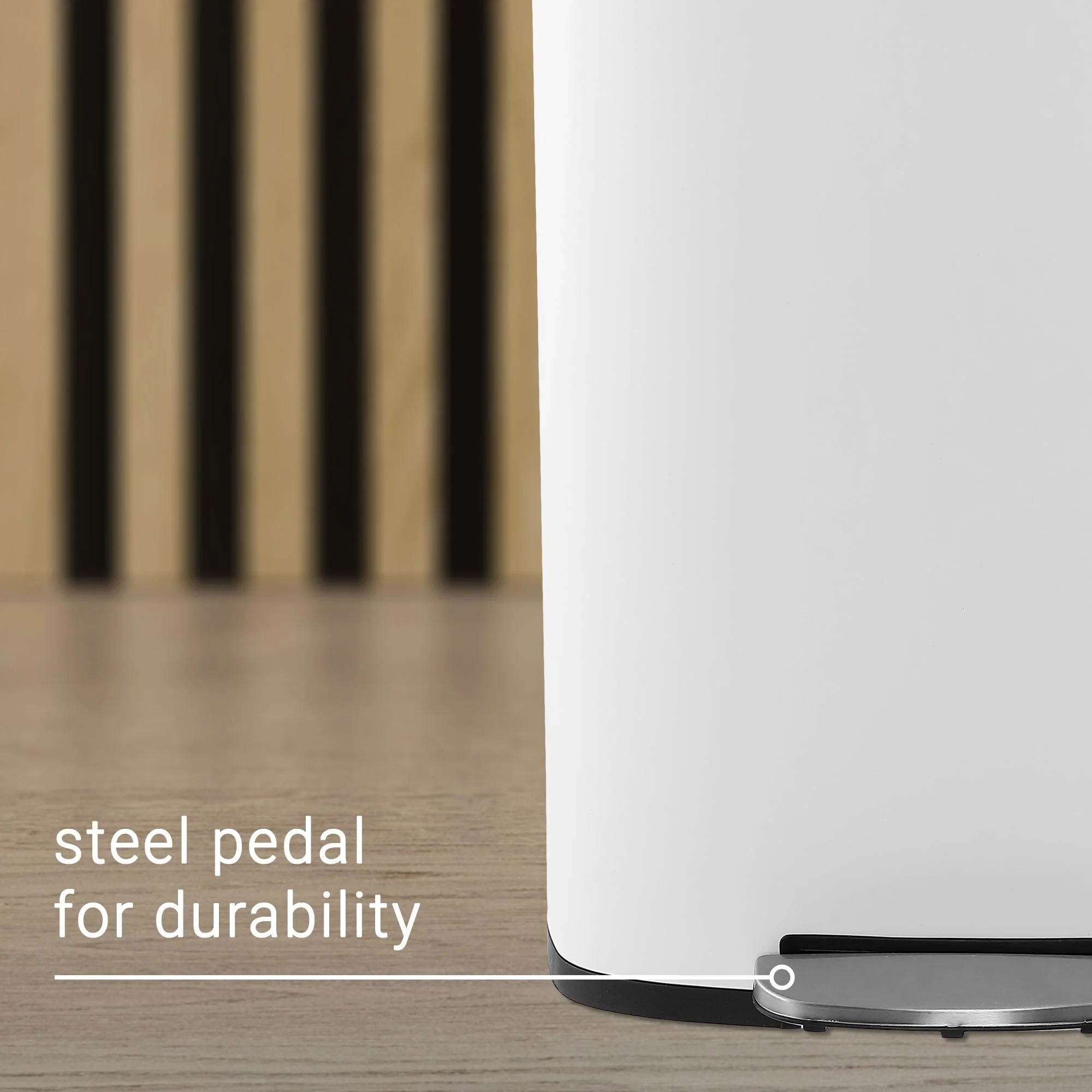 happimess 13-Gallon Trash Can with Soft-Close Lid and FREE Mini Trash Can