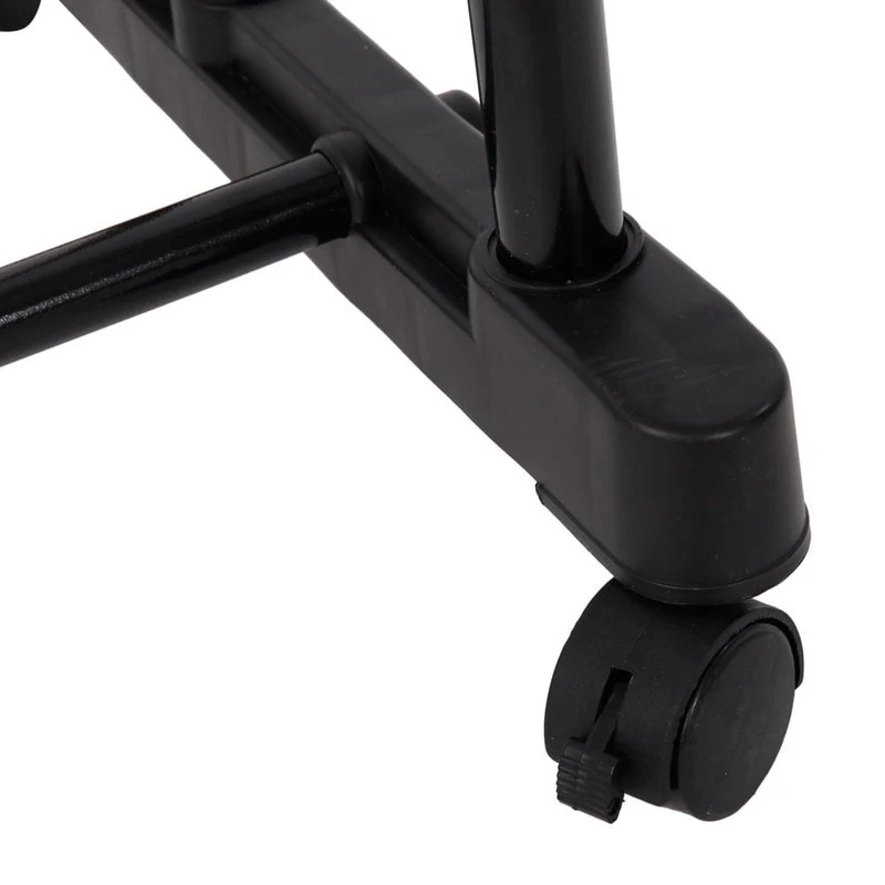 Single/Dual-bar Vertical & Horizontal Stretching Stand Clothes Rack with Shoe Shelf