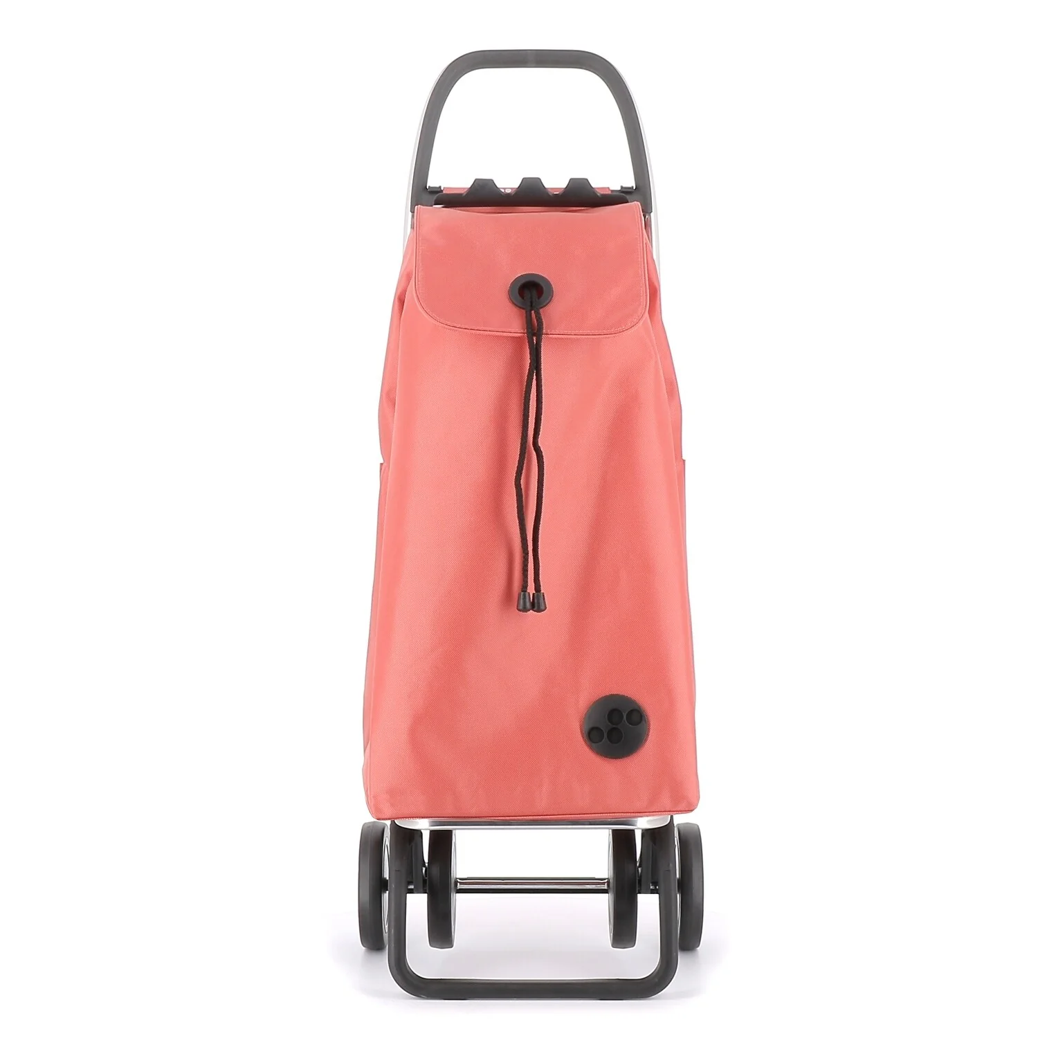 Rolser I-Max MF 4 Wheel Foldable Shopping Trolley - 15.35 in. W x 41.34 in. H x 12.6 in. D