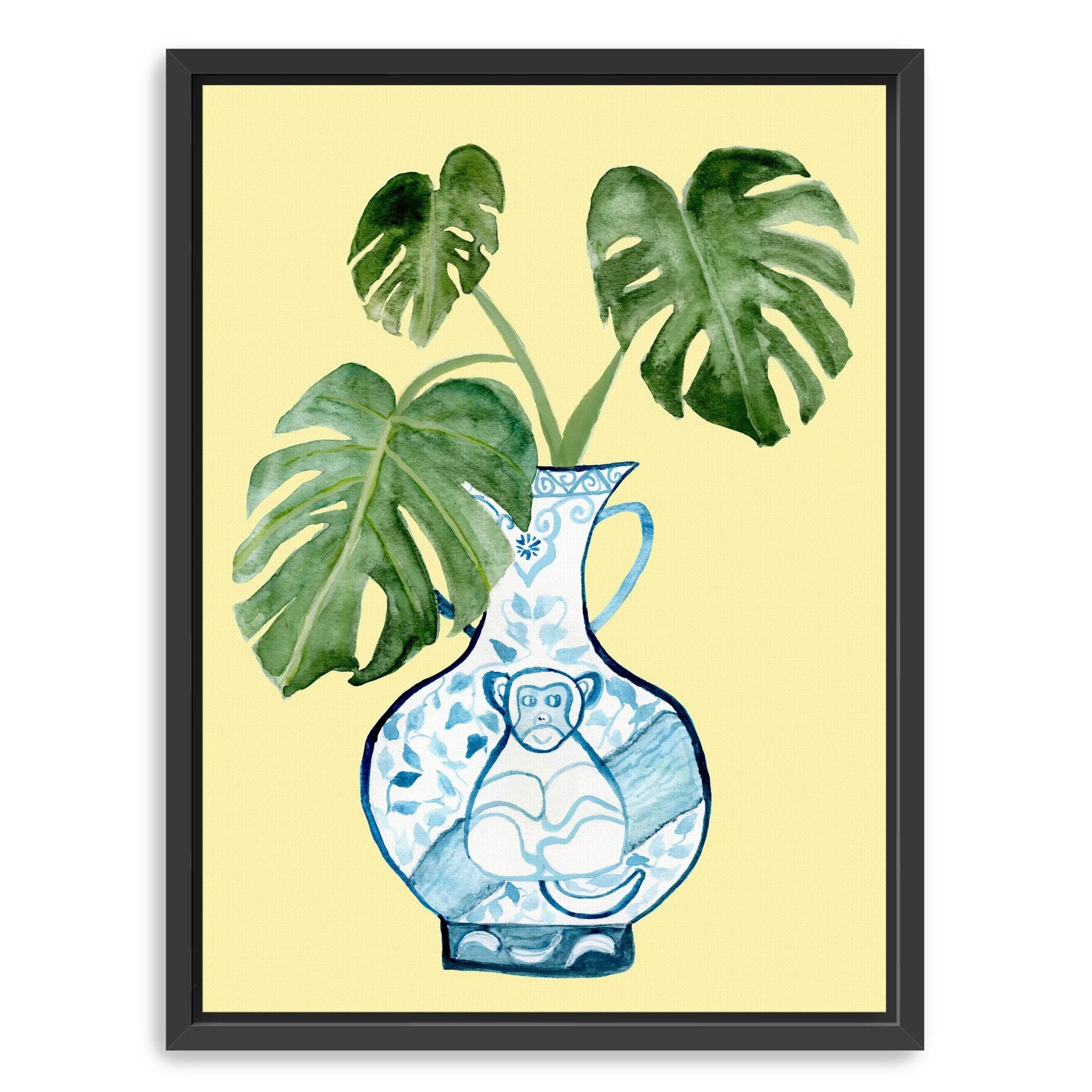 Year of the Monkey Canvas Giclee Wall Art