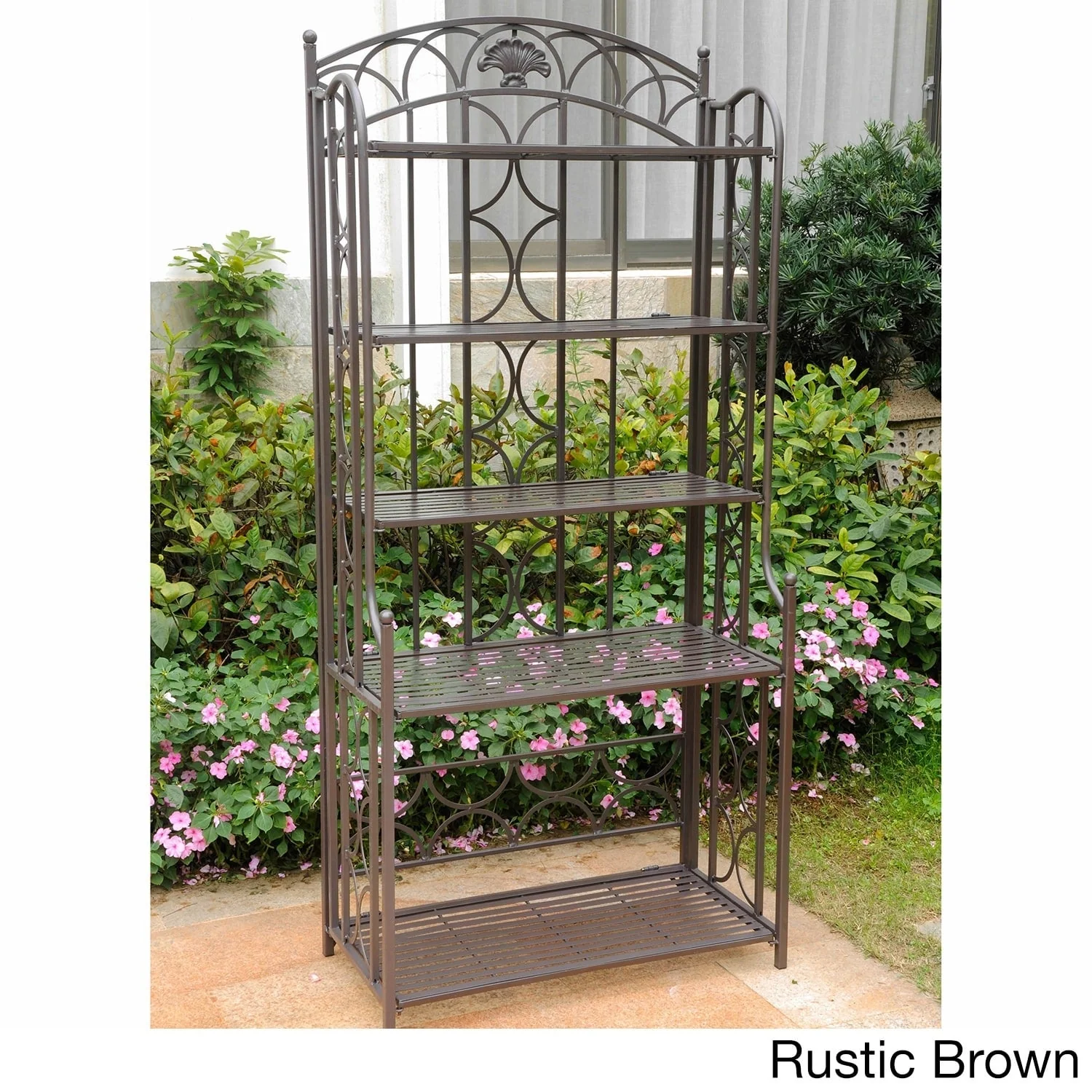 Mandalay 5-Tier Iron Baker's Rack