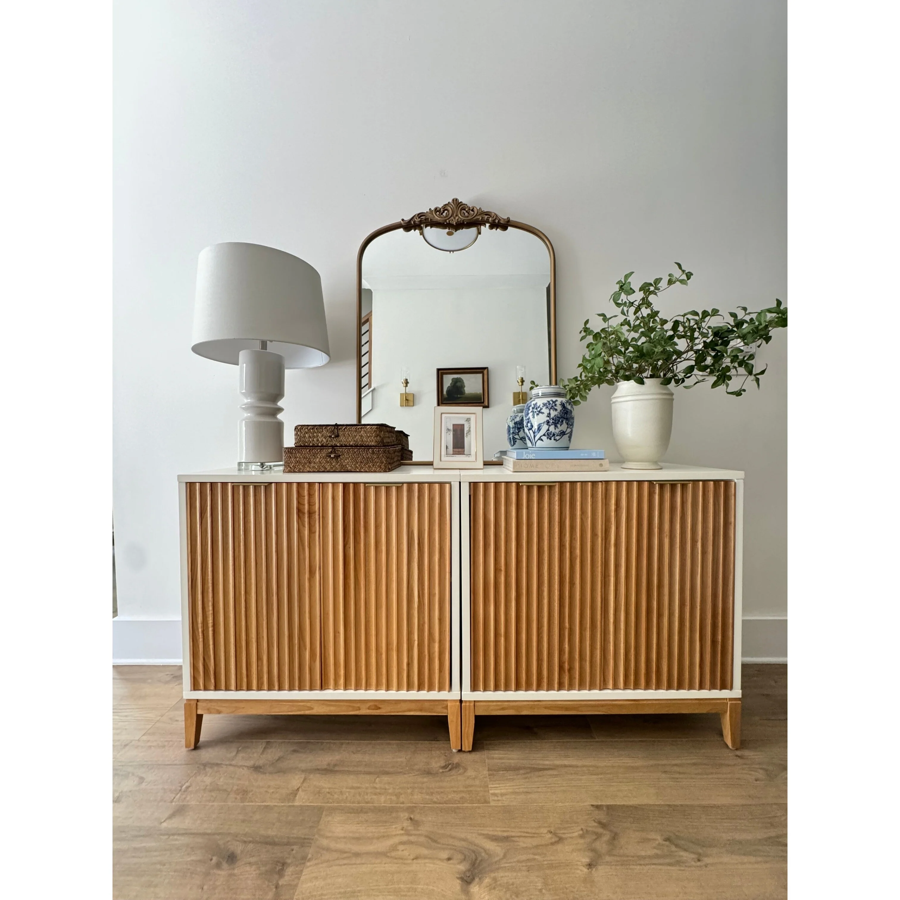Jasper Modern Sideboard, Kitchen Storage Cabinet with Fluted Doors