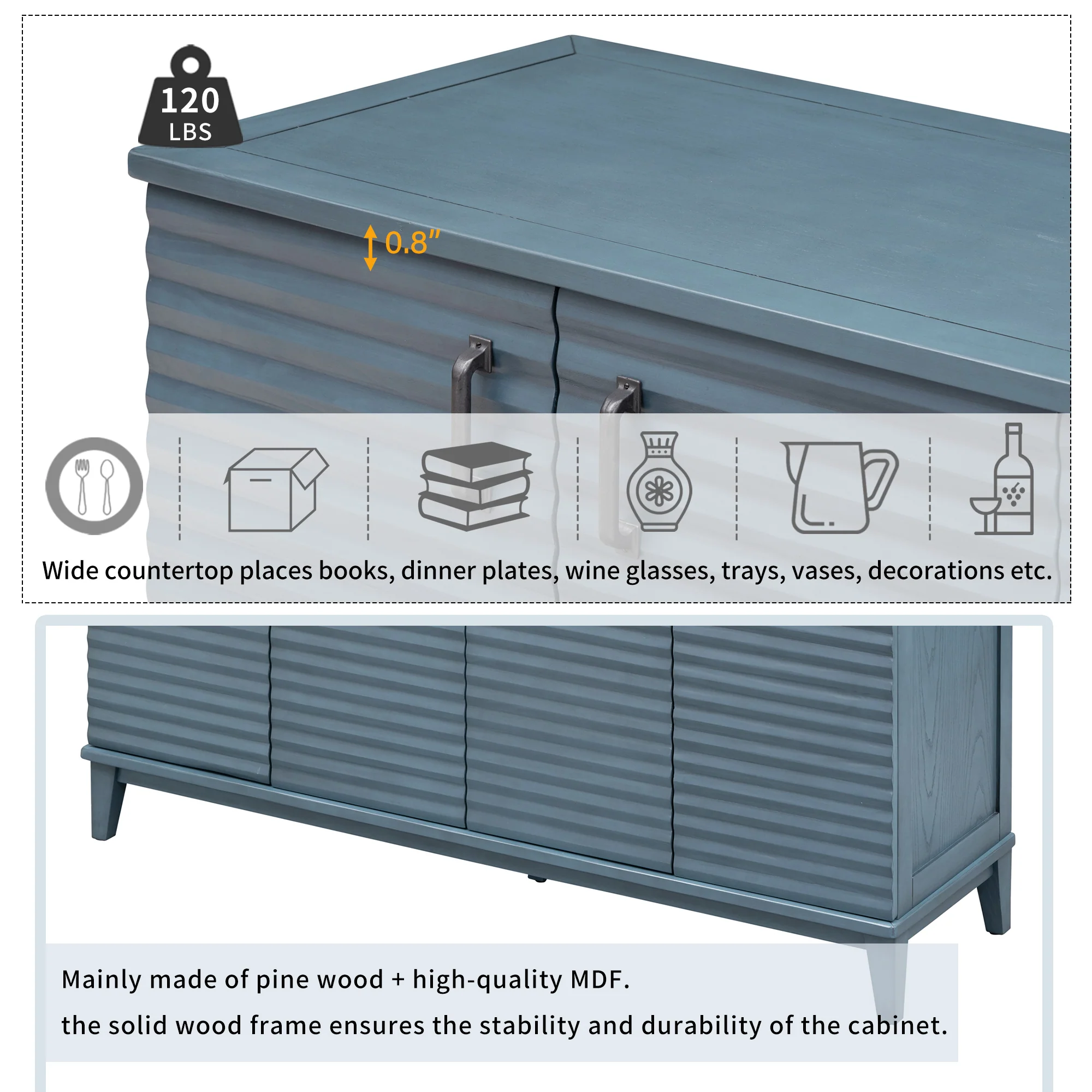Large Storage Buffet