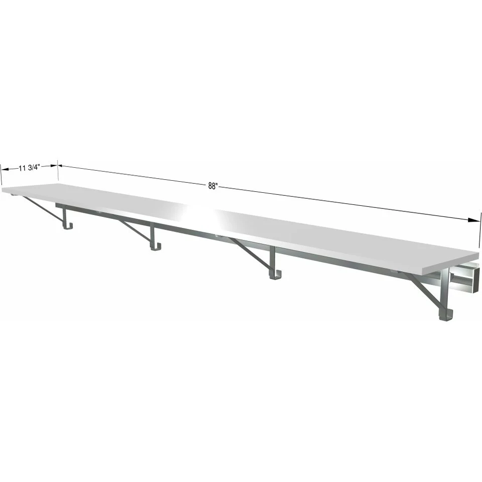 arrange a SPACE RCSS12 Single Wall Mounted Shelf (SHELF ONLY - no hang)