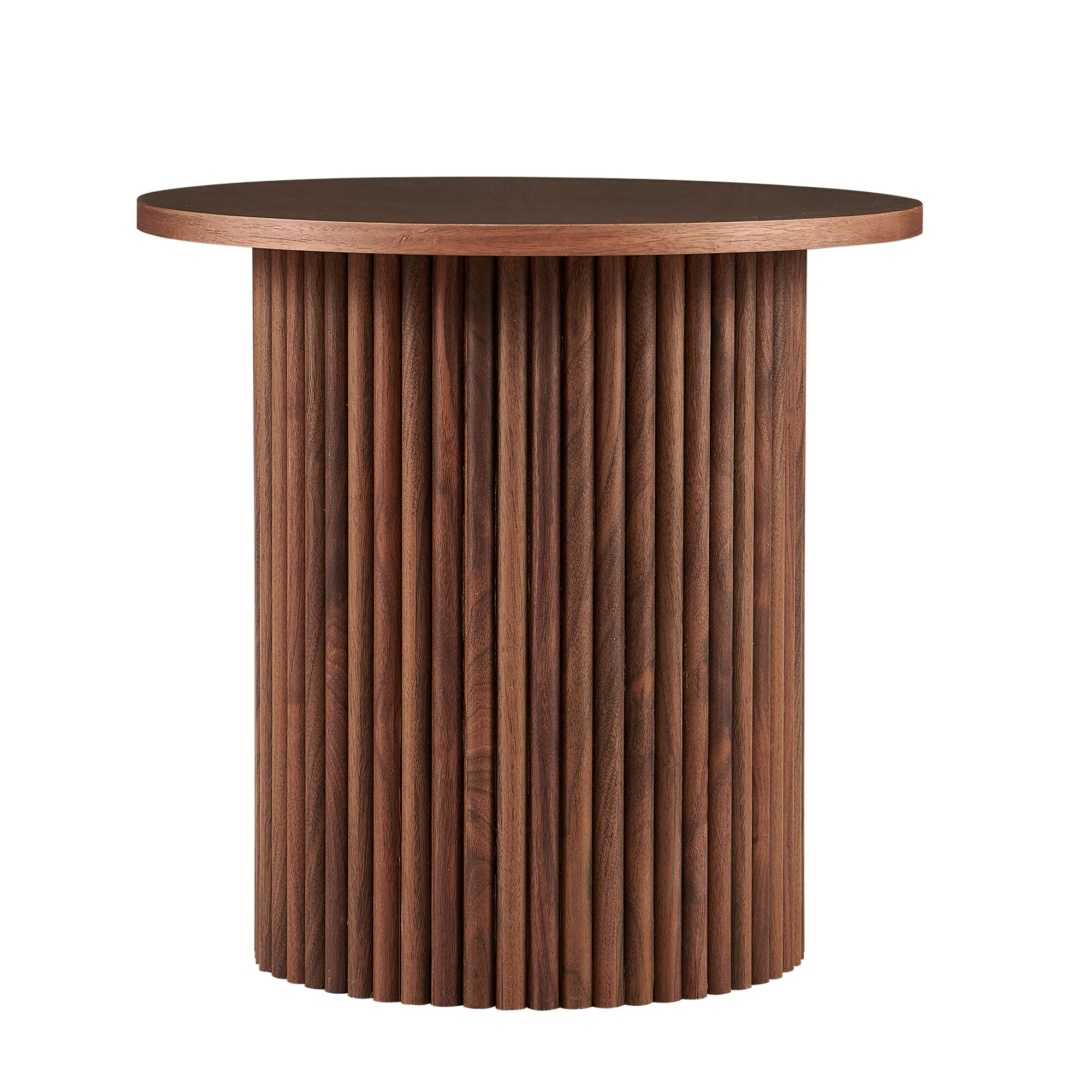 Fantasia Round Coffee Table with Column Design