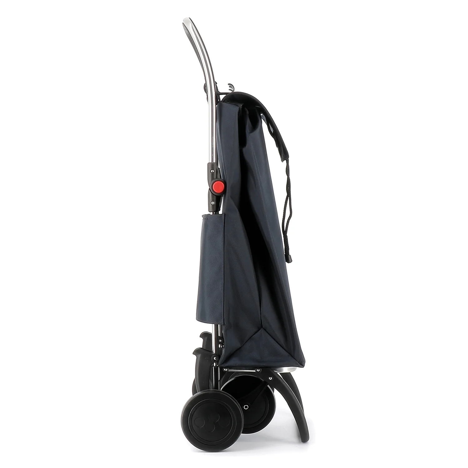 Rolser I-Max MF 4 Wheel Foldable Shopping Trolley - 15.35 in. W x 41.34 in. H x 12.6 in. D