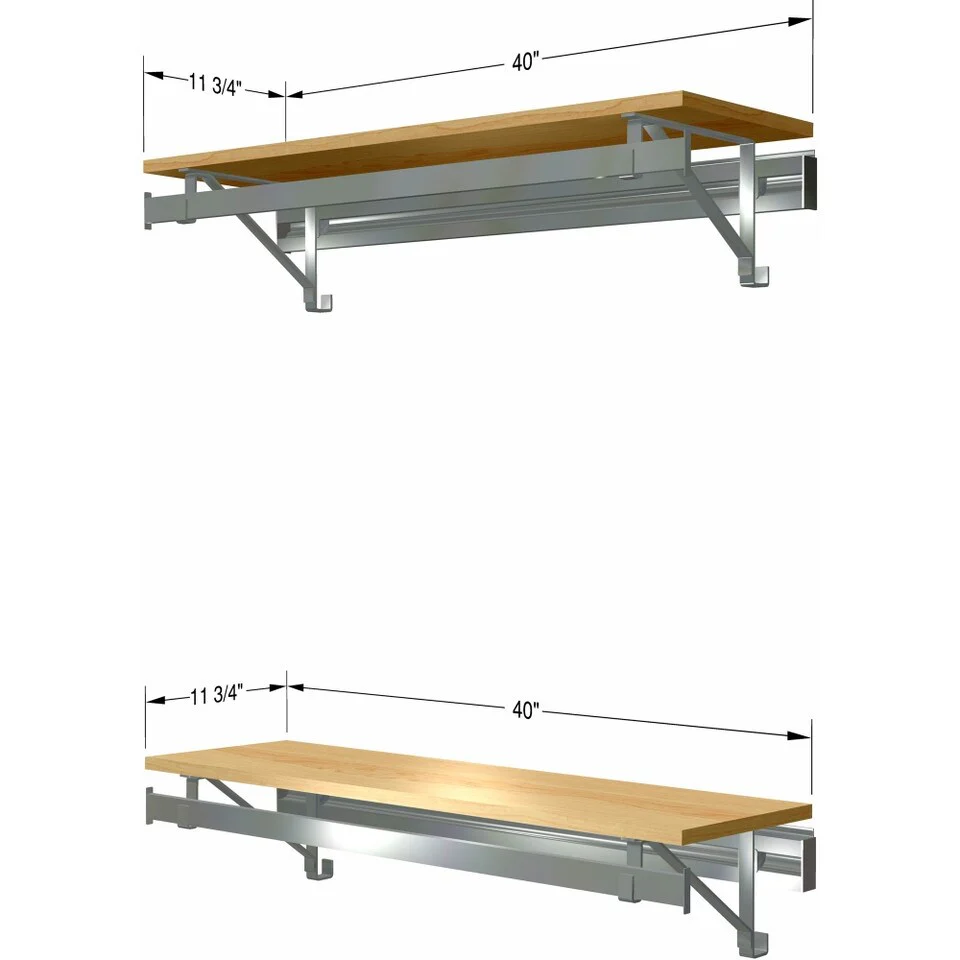 arrange a SPACE RCMBX Double Shelf-Hang Closet System