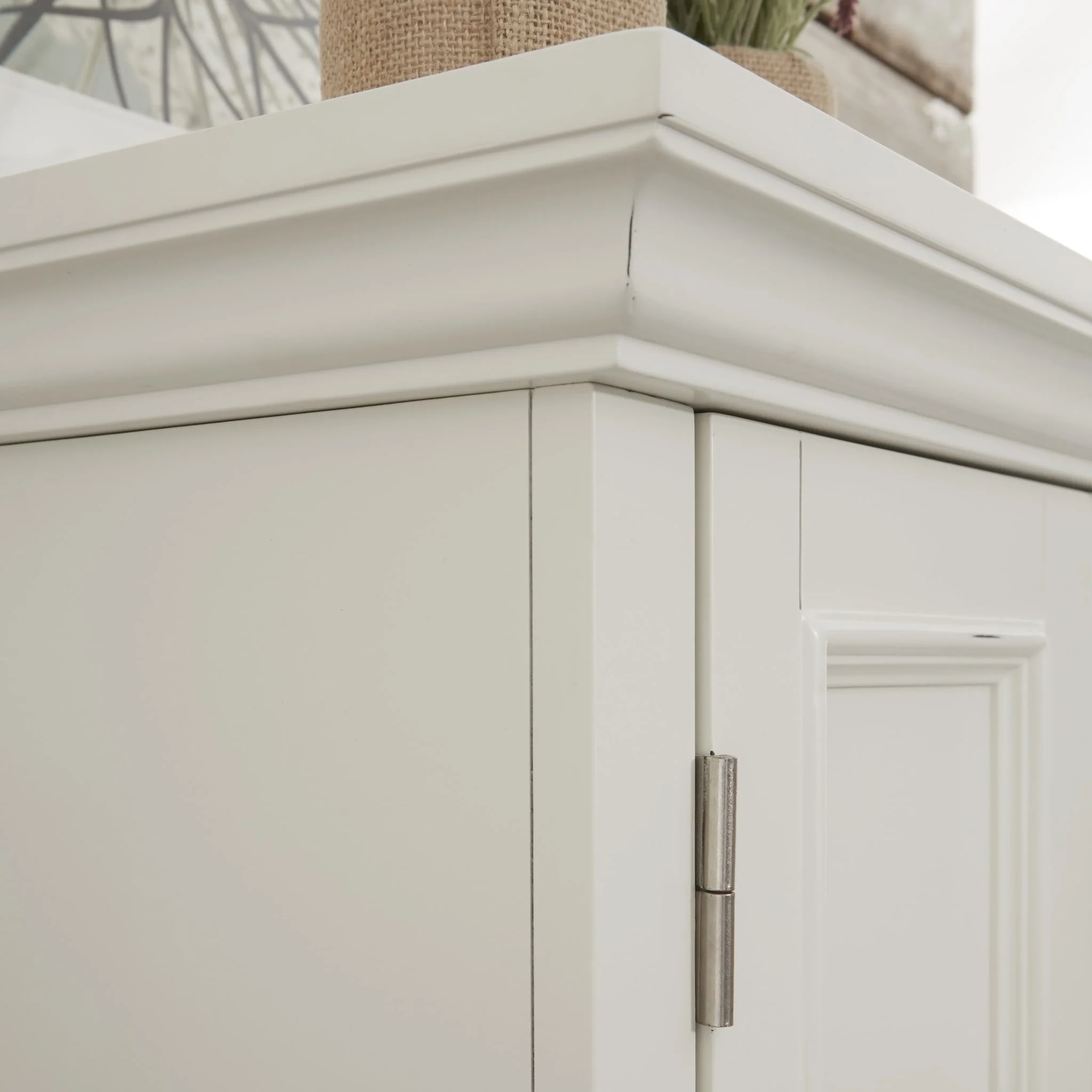 Dover Off-White Kitchen Pantry