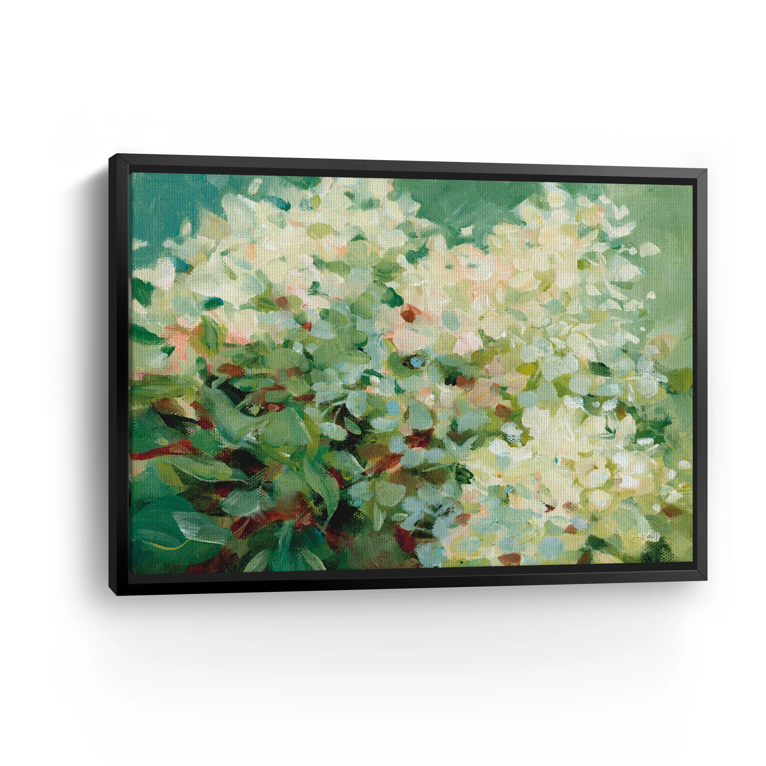 Humble Hydrangea Canvas Giclee