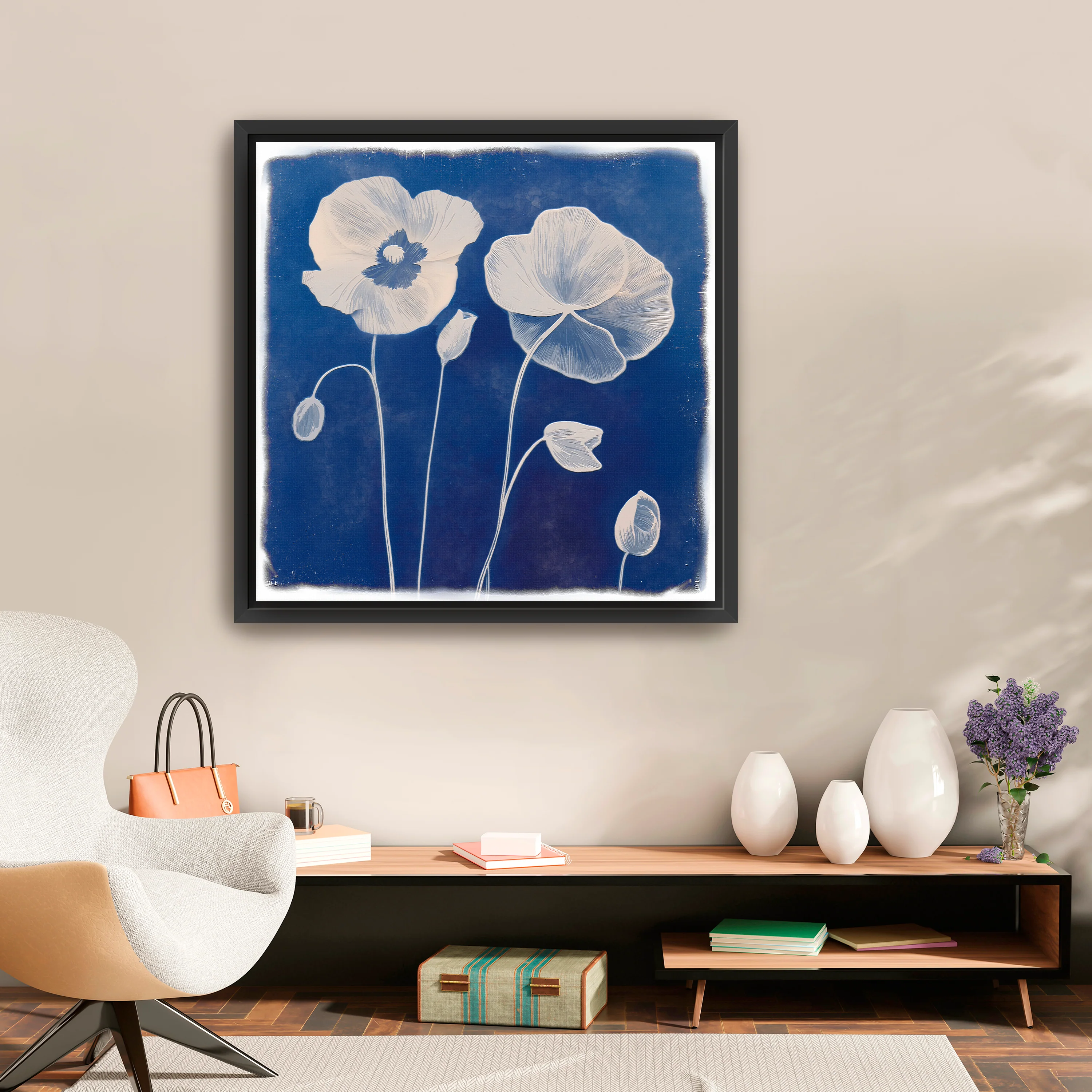 Poppies Canvas Giclee