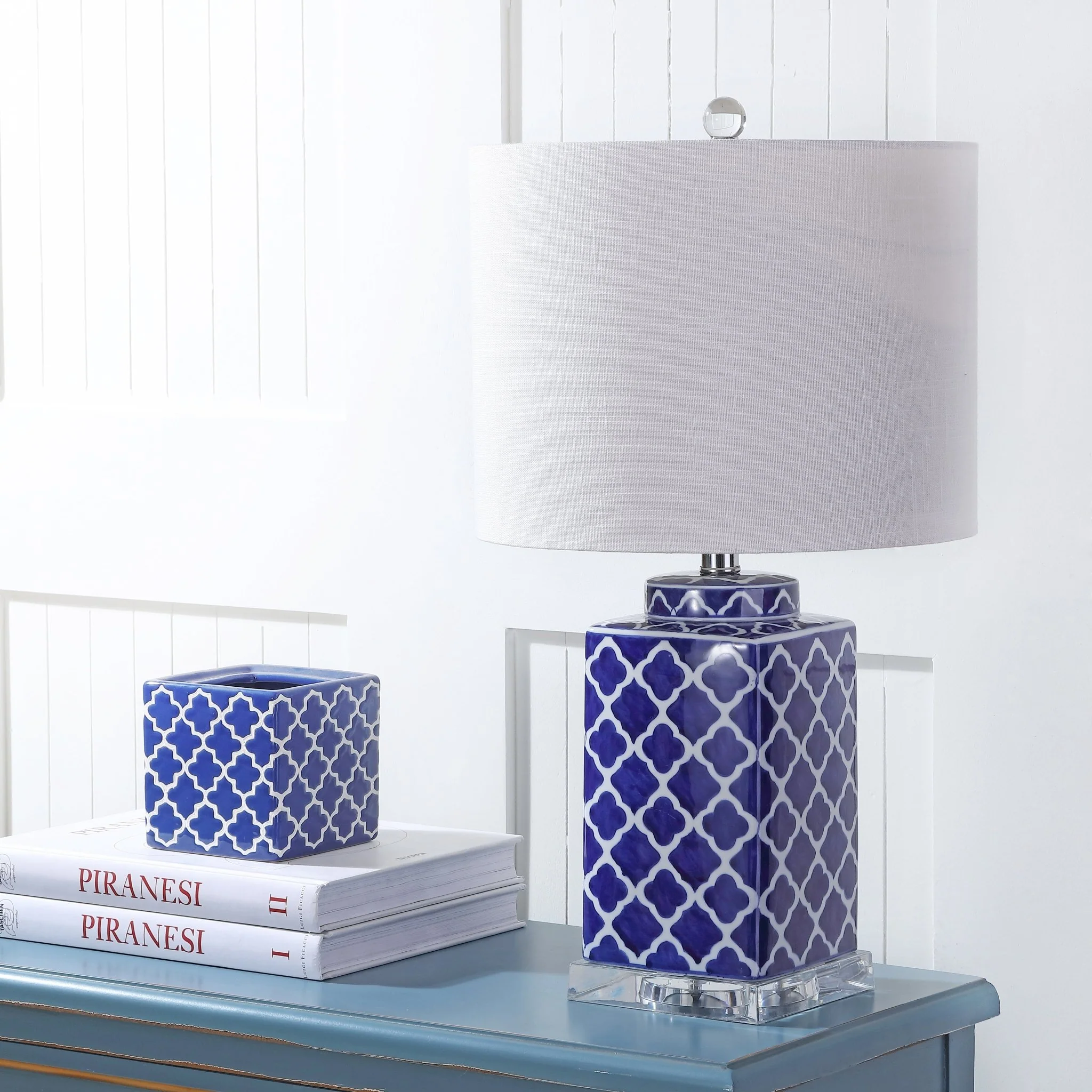 Clarke Chinoiserie LED Table Lamp