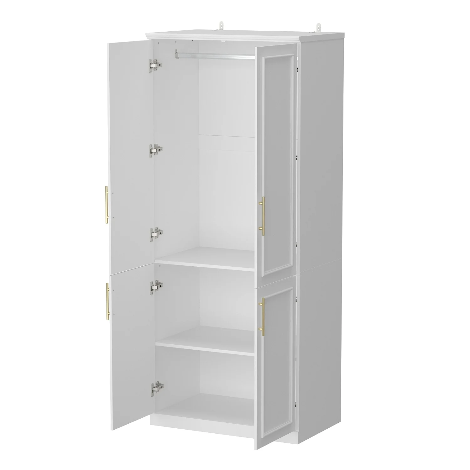 Modular Wardrobe Combo Armoires Closet Freestanding Cabinet Organizer