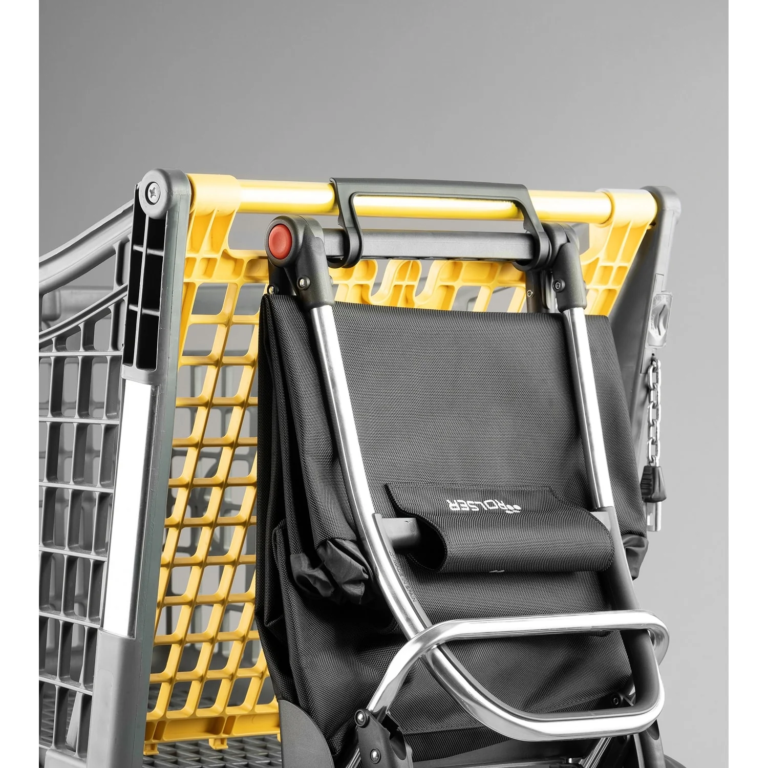Rolser I-Max MF 4 Wheel Foldable Shopping Trolley - 15.35 in. W x 41.34 in. H x 12.6 in. D