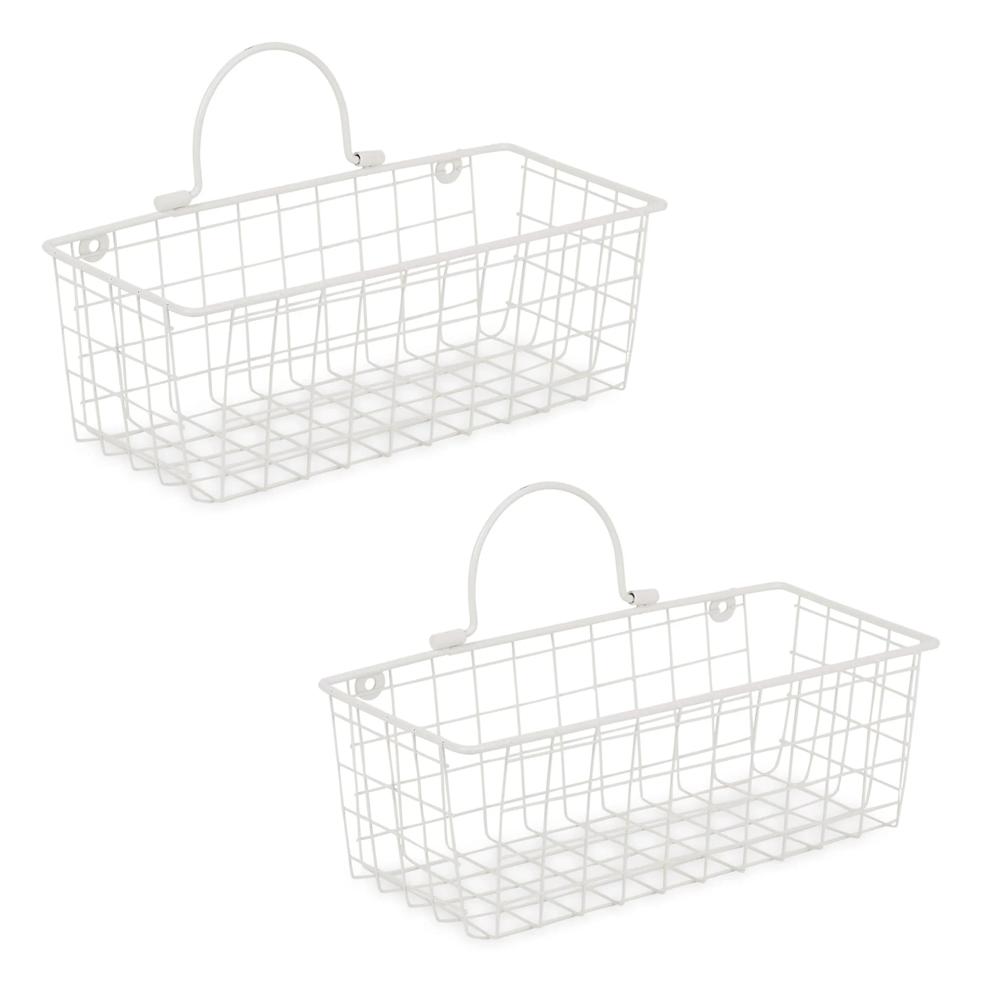 DII Wire Wall Basket(Set of 2) Grey