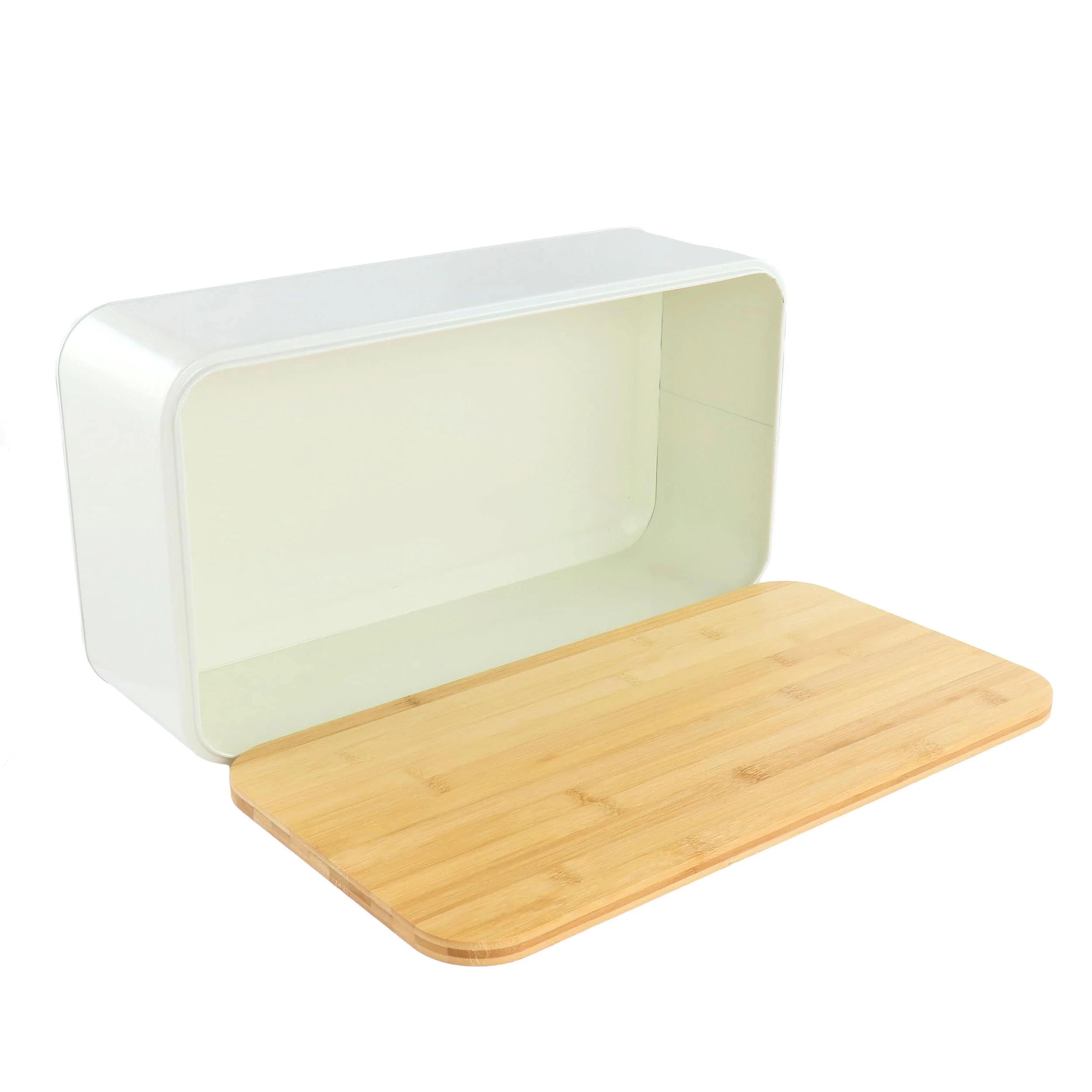 4 Piece Iron Canister and Bread Box Set - 4 Piece Set
