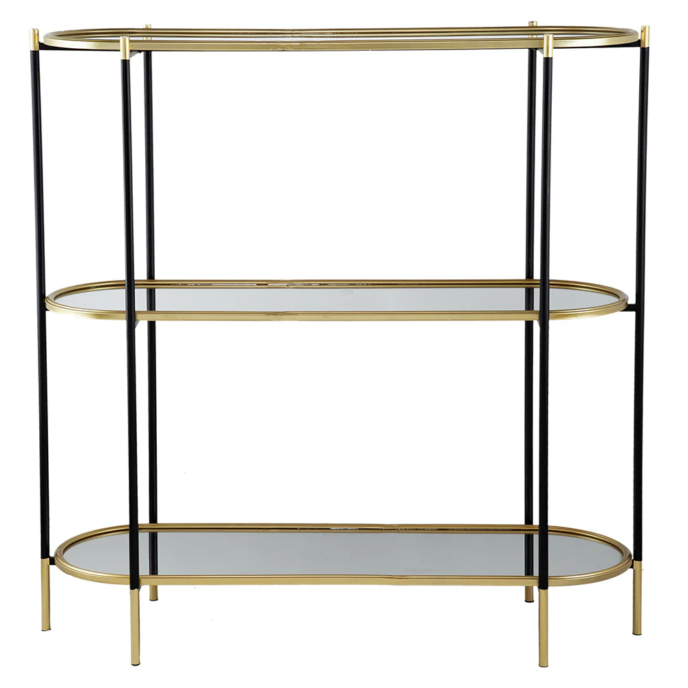 3-Tier Metal Console Table