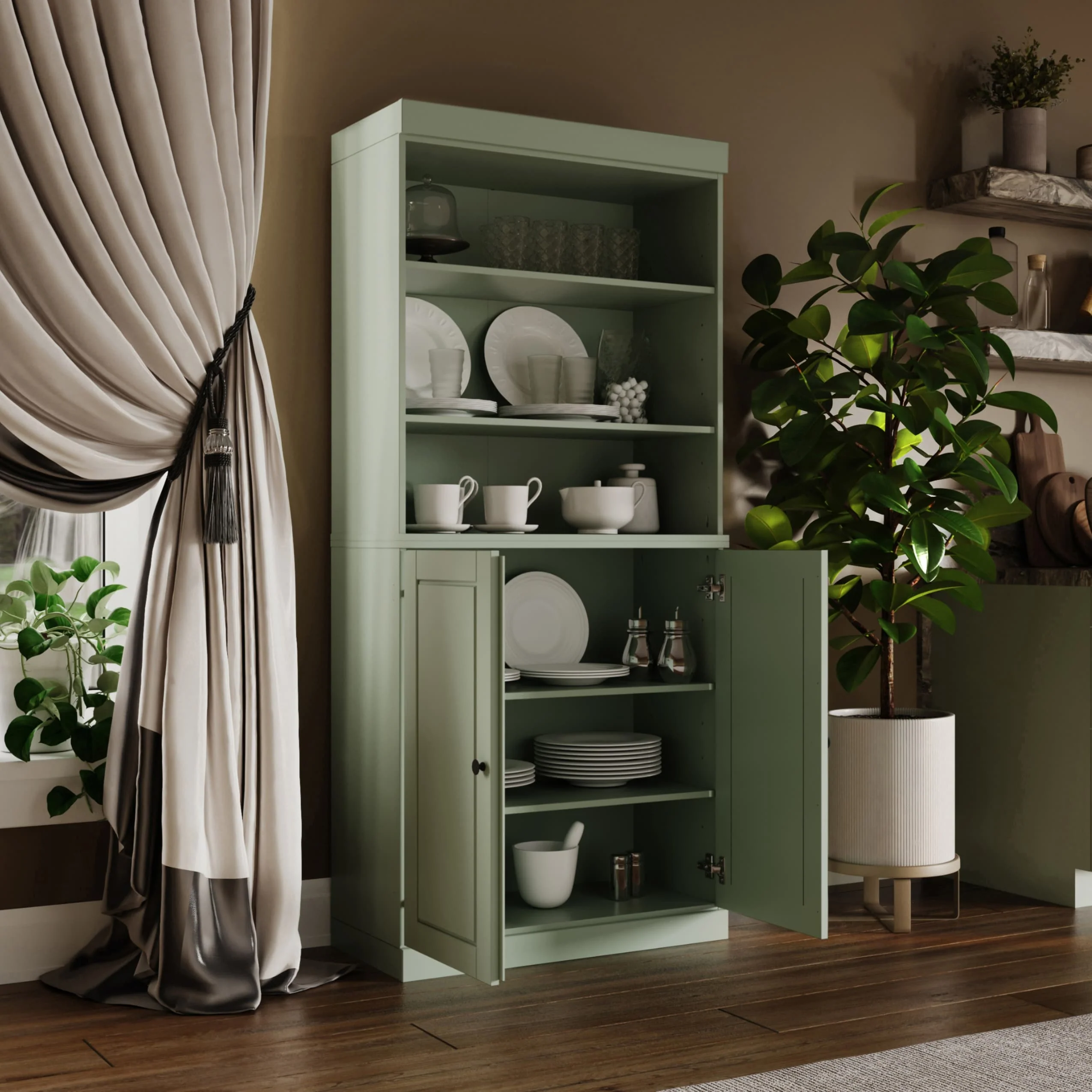 100% Solid Wood 32