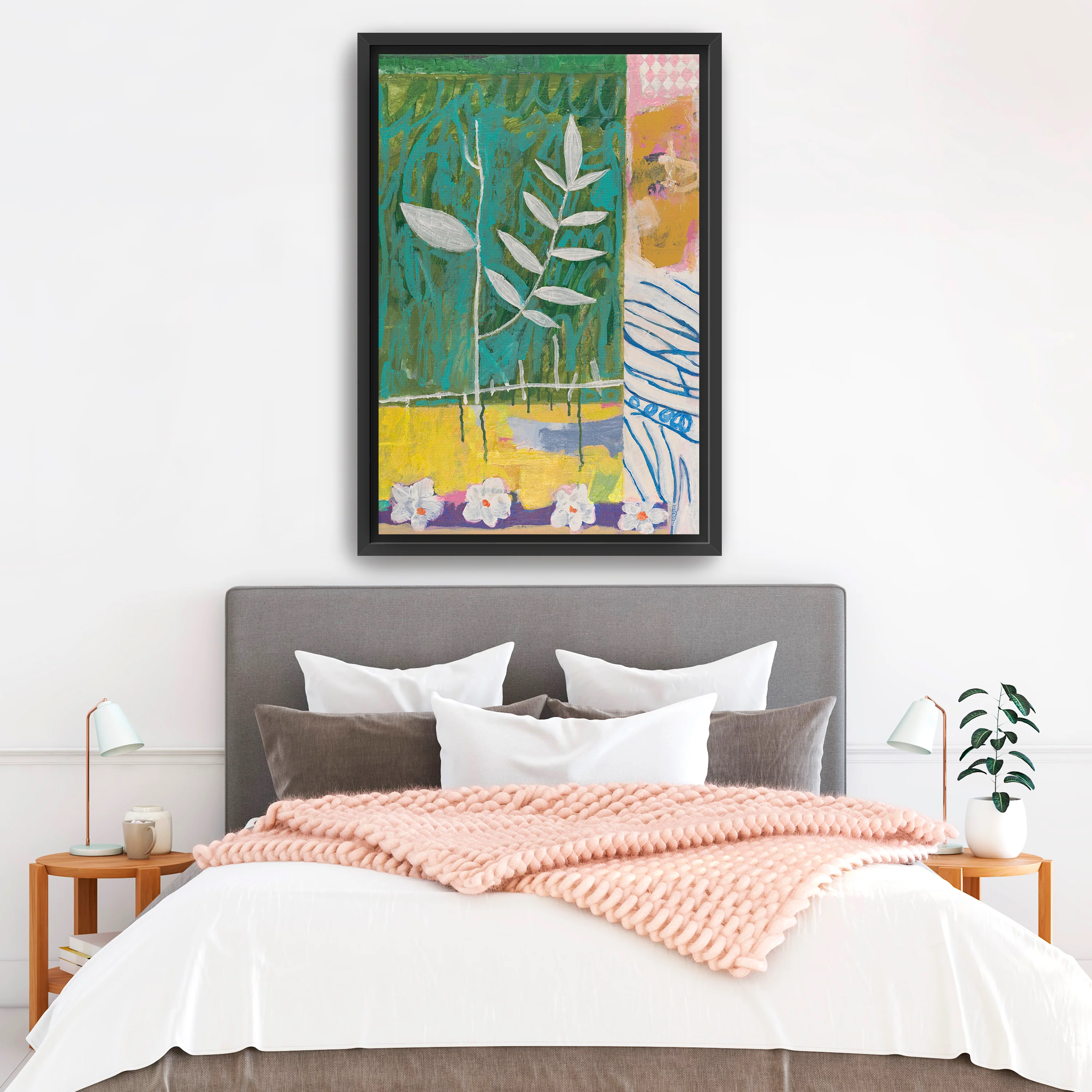 La Botanique Canvas Giclee