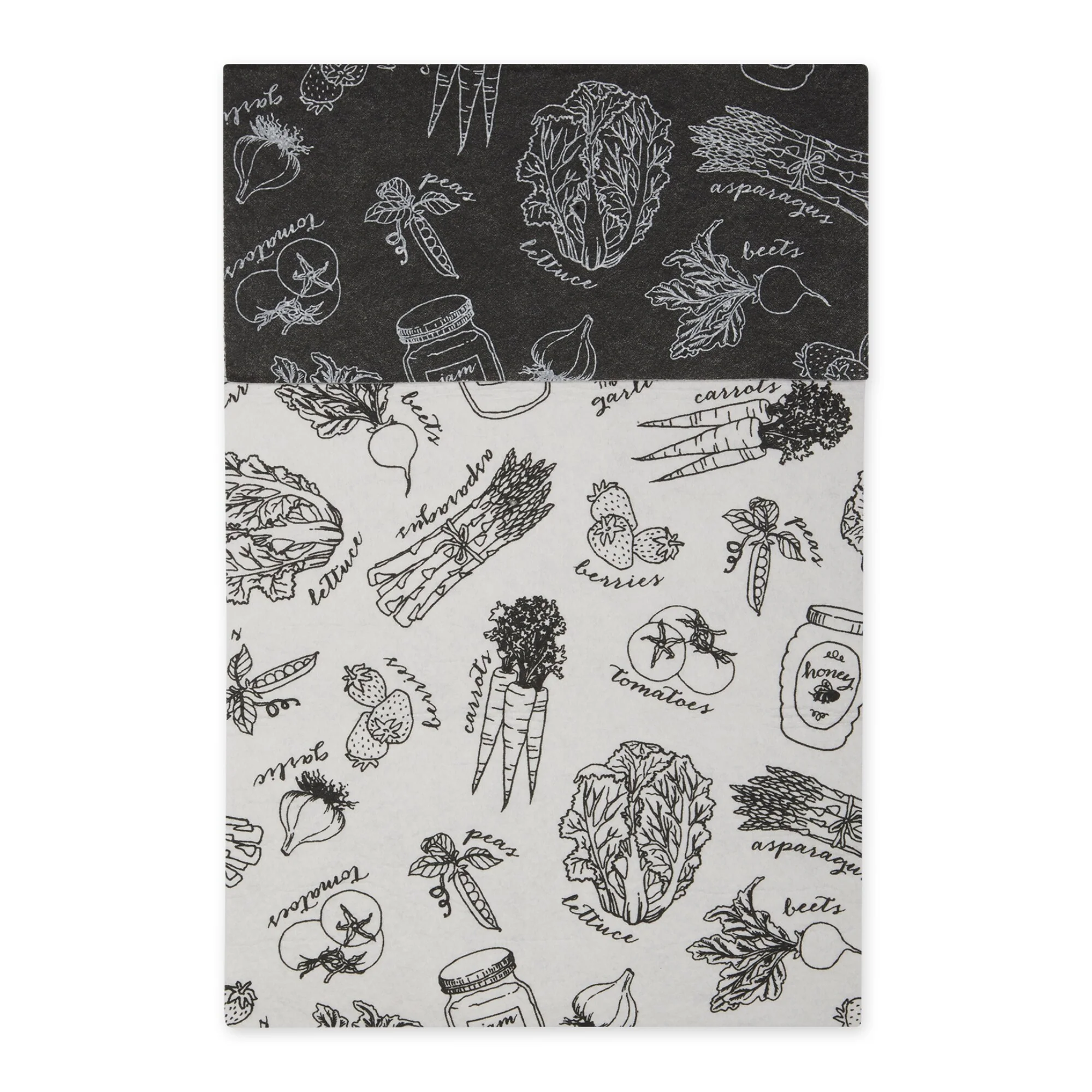 DII Nautical Blue Market Print Fridge Liner (Set of 6)