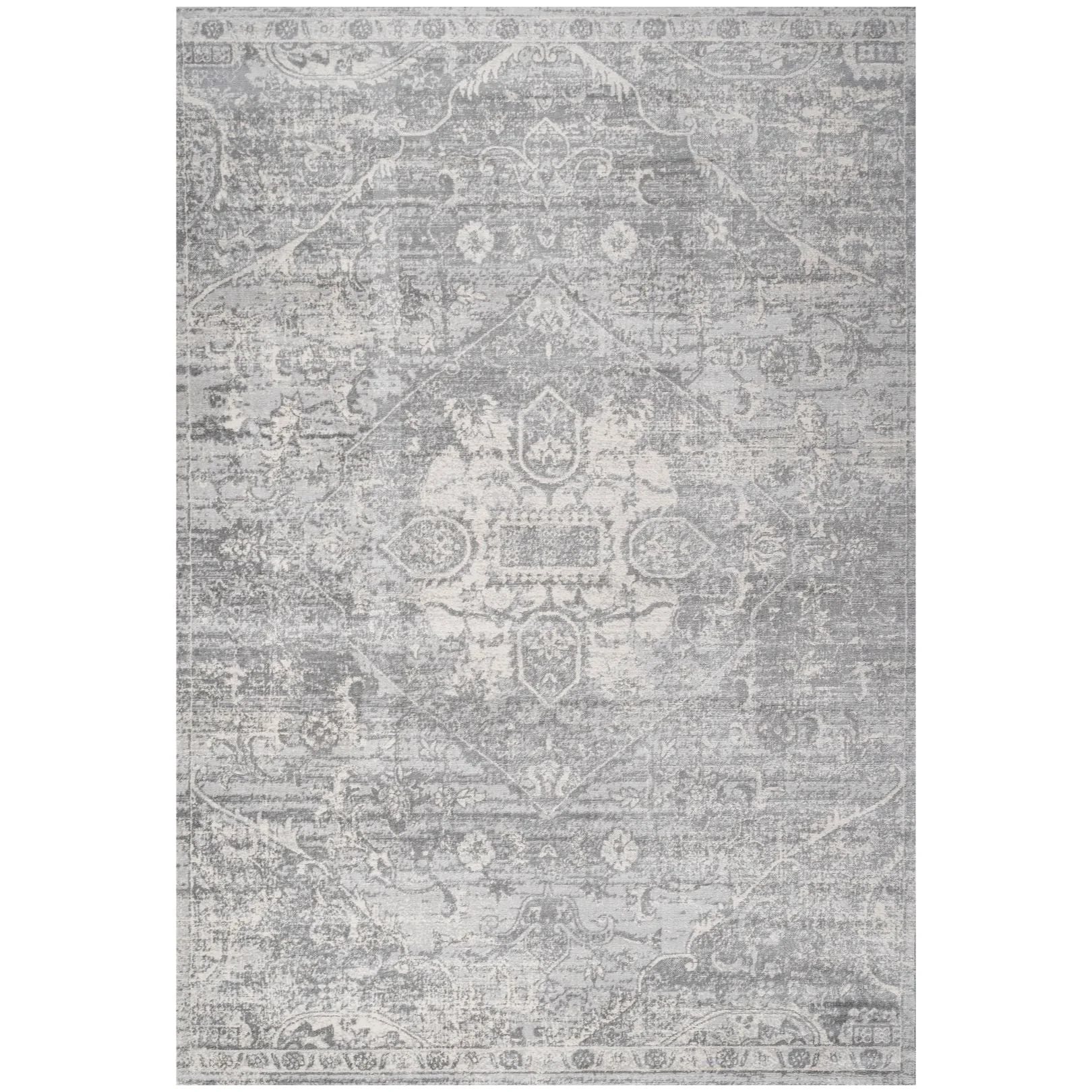 Modern Persian Vintage Moroccan Medallion Area Rug