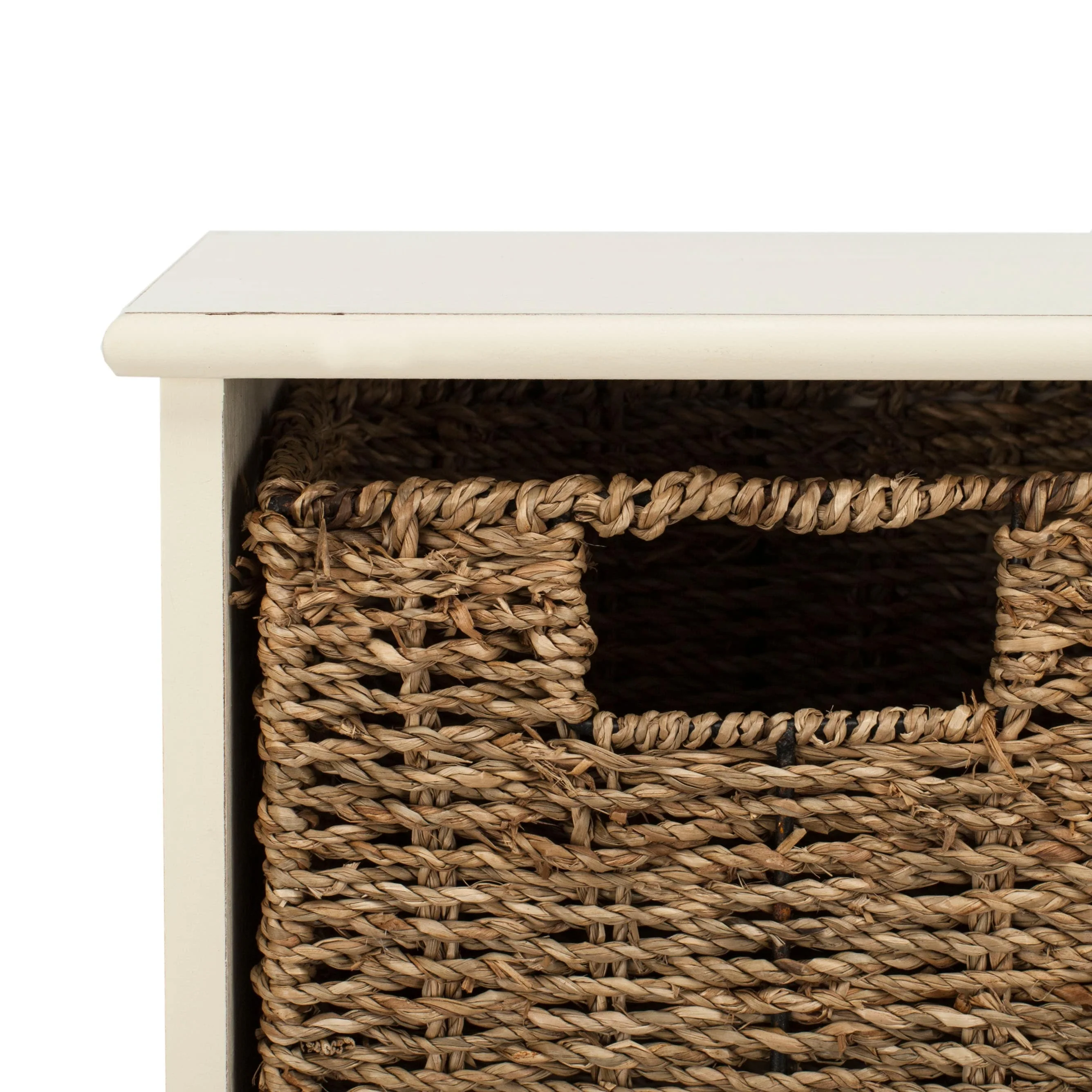 SAFAVIEH Jemina Black Hanging 3-Basket Wall Rack - 28