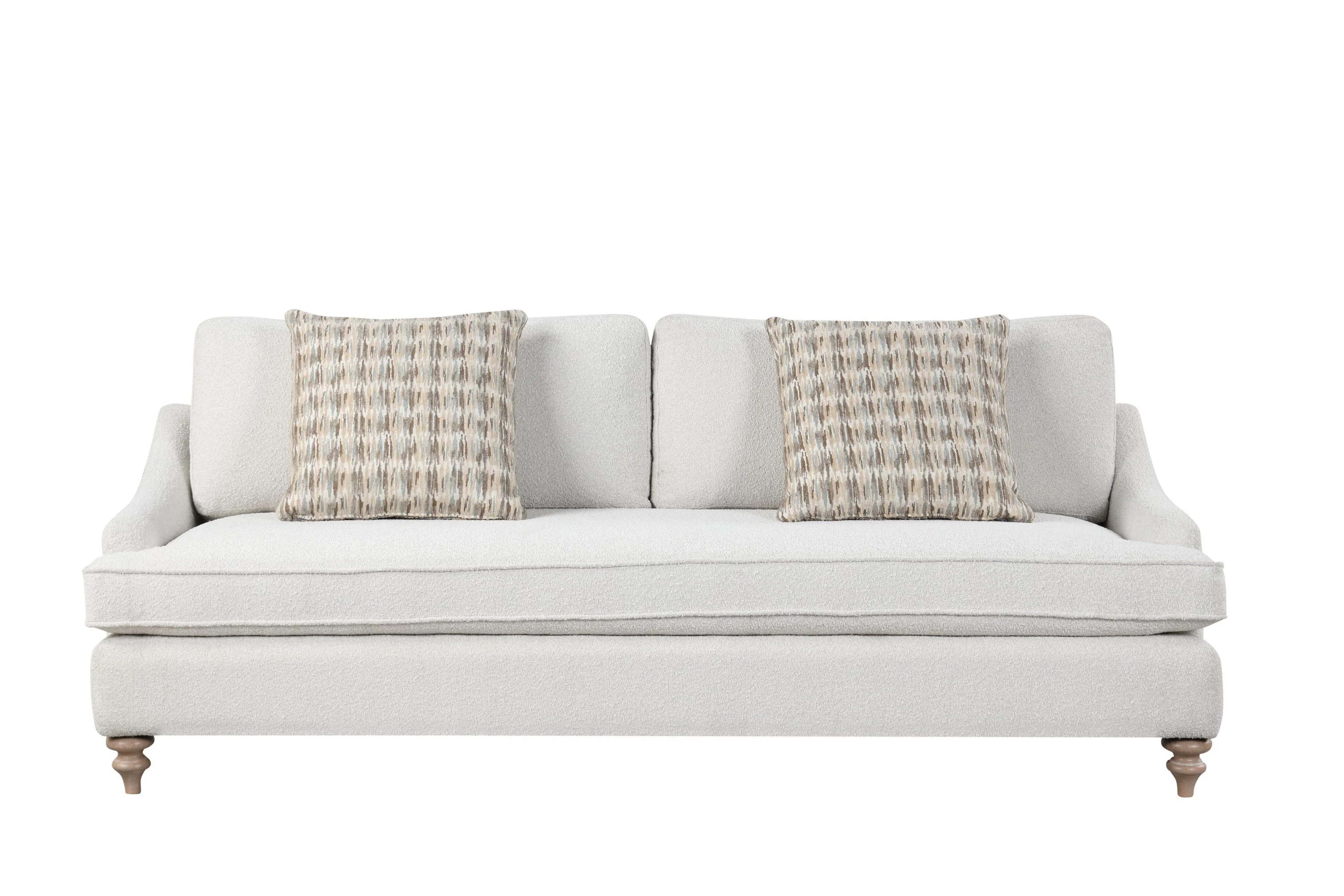 Sofa Single Reverable Cushion with 2 Pillows