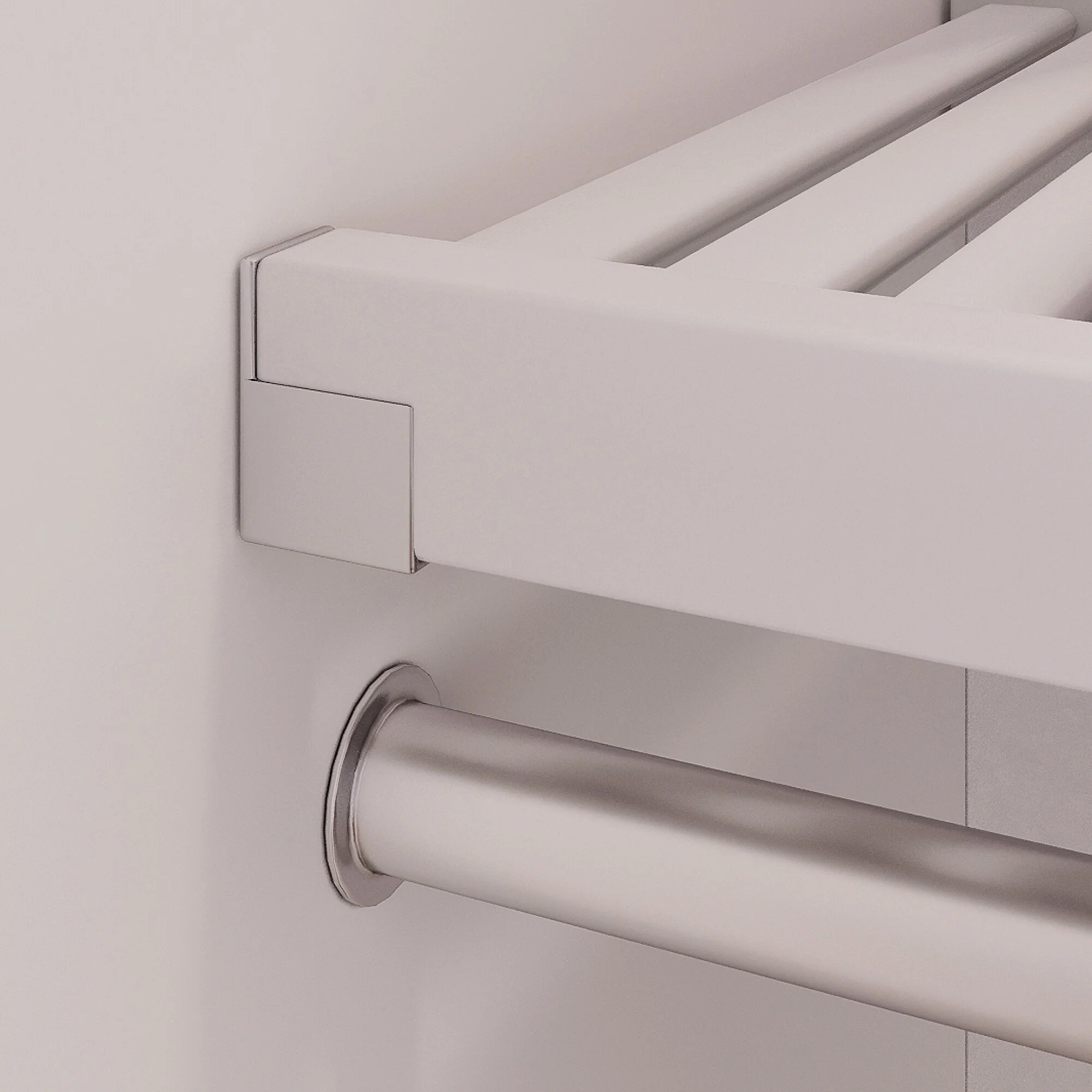 John Louis Home Solid Wood Reach-In Closet System with 4-Drawers White