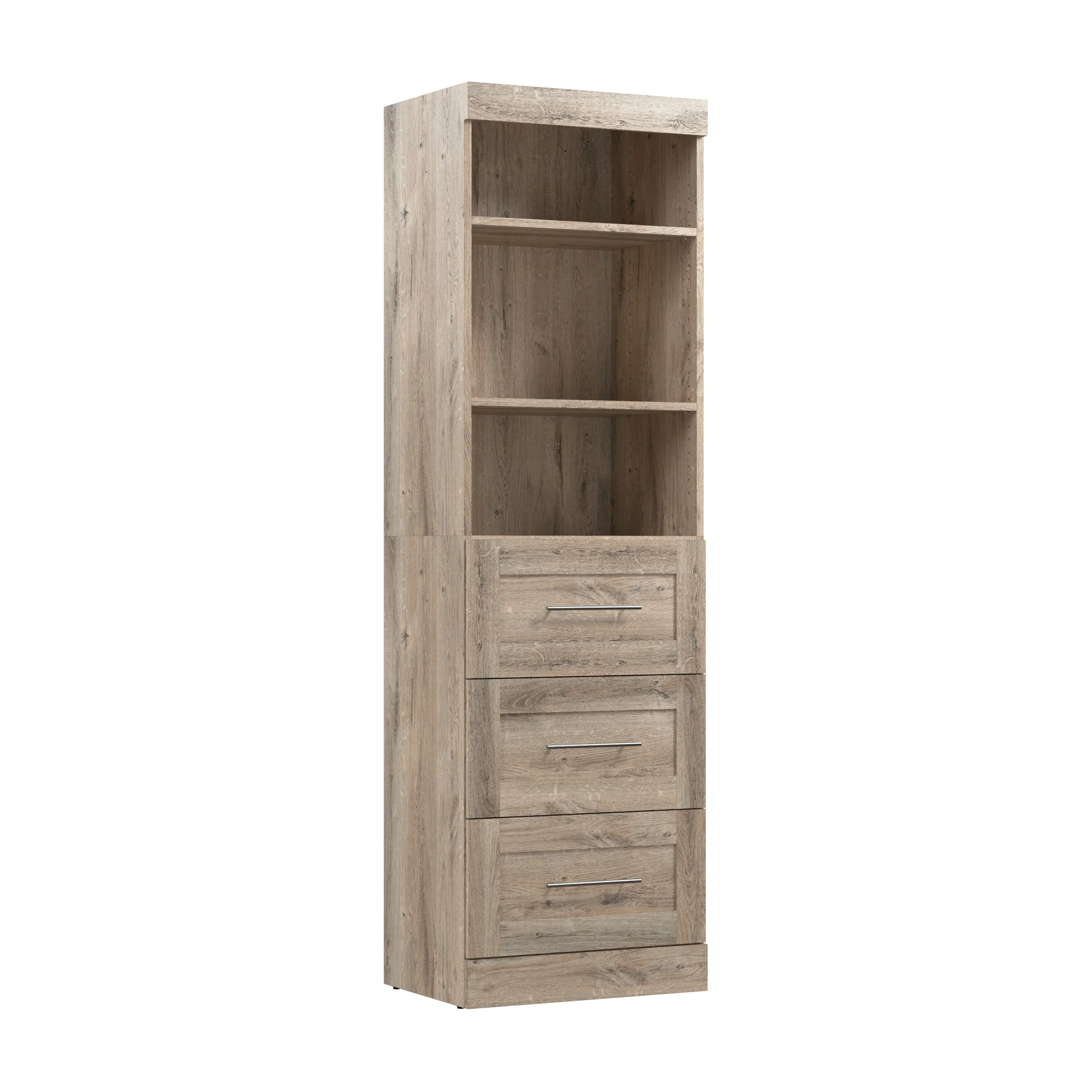 Pur 25W Closet Organizer with Drawers by Bestar