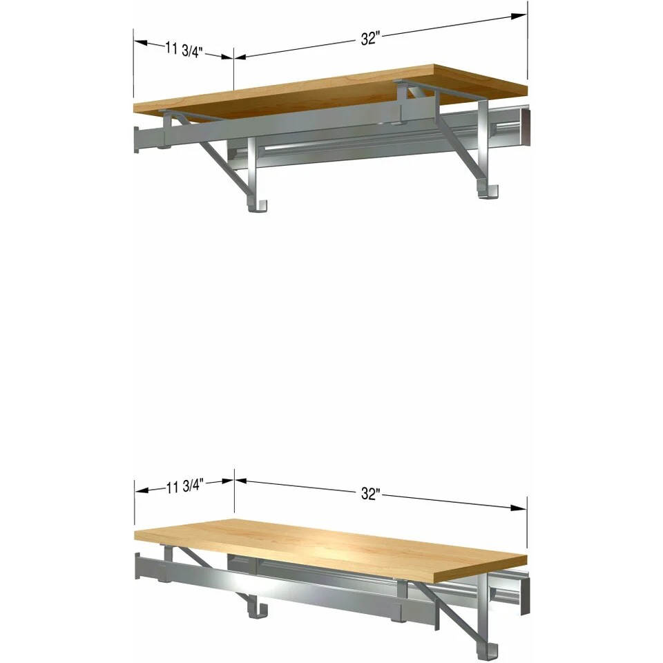 arrange a SPACE RCMBX Double Shelf-Hang Closet System
