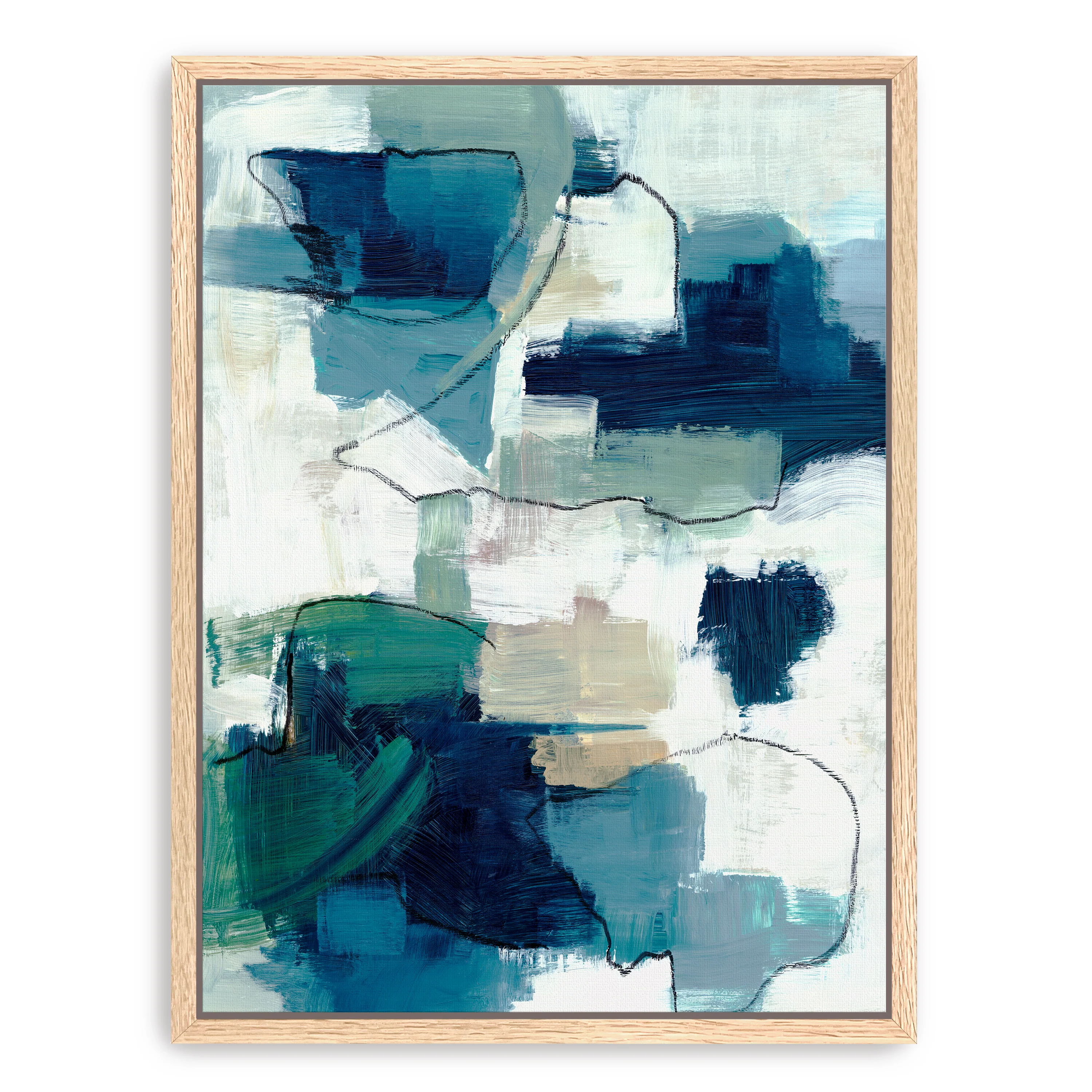Sapphire Dreams Canvas Giclee