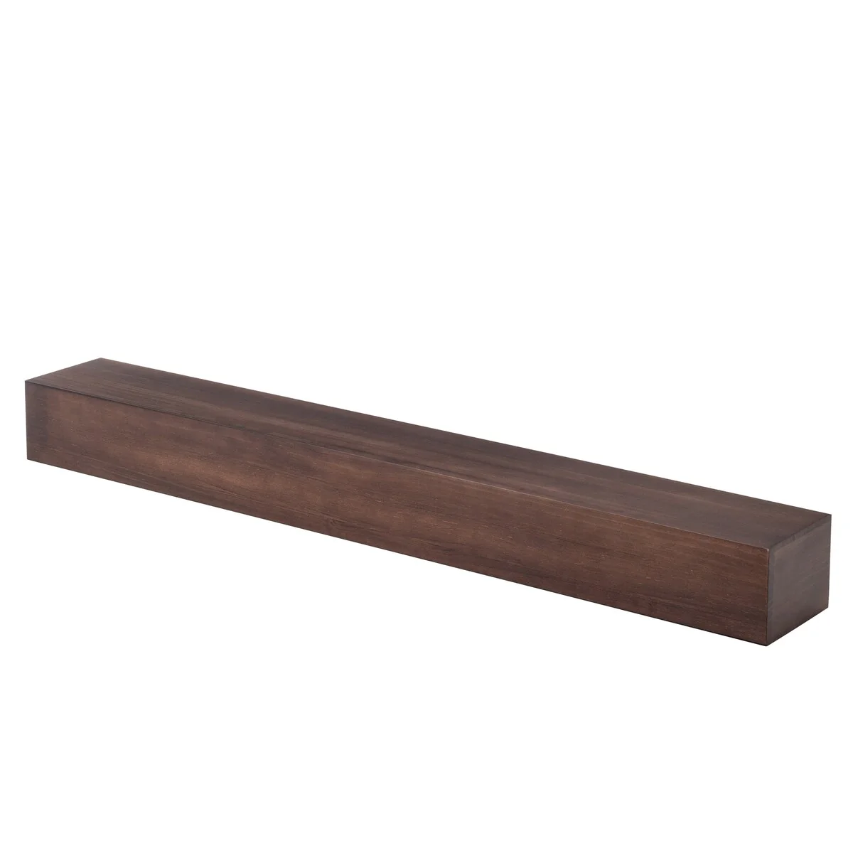 72'' Fireplace Mantel Wooden Wall Mounted Floating Shelf 8