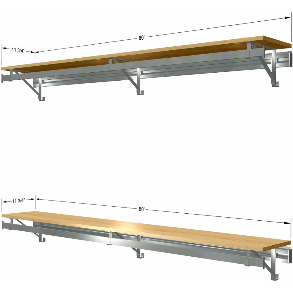 arrange a SPACE RCMBX Double Shelf-Hang Closet System