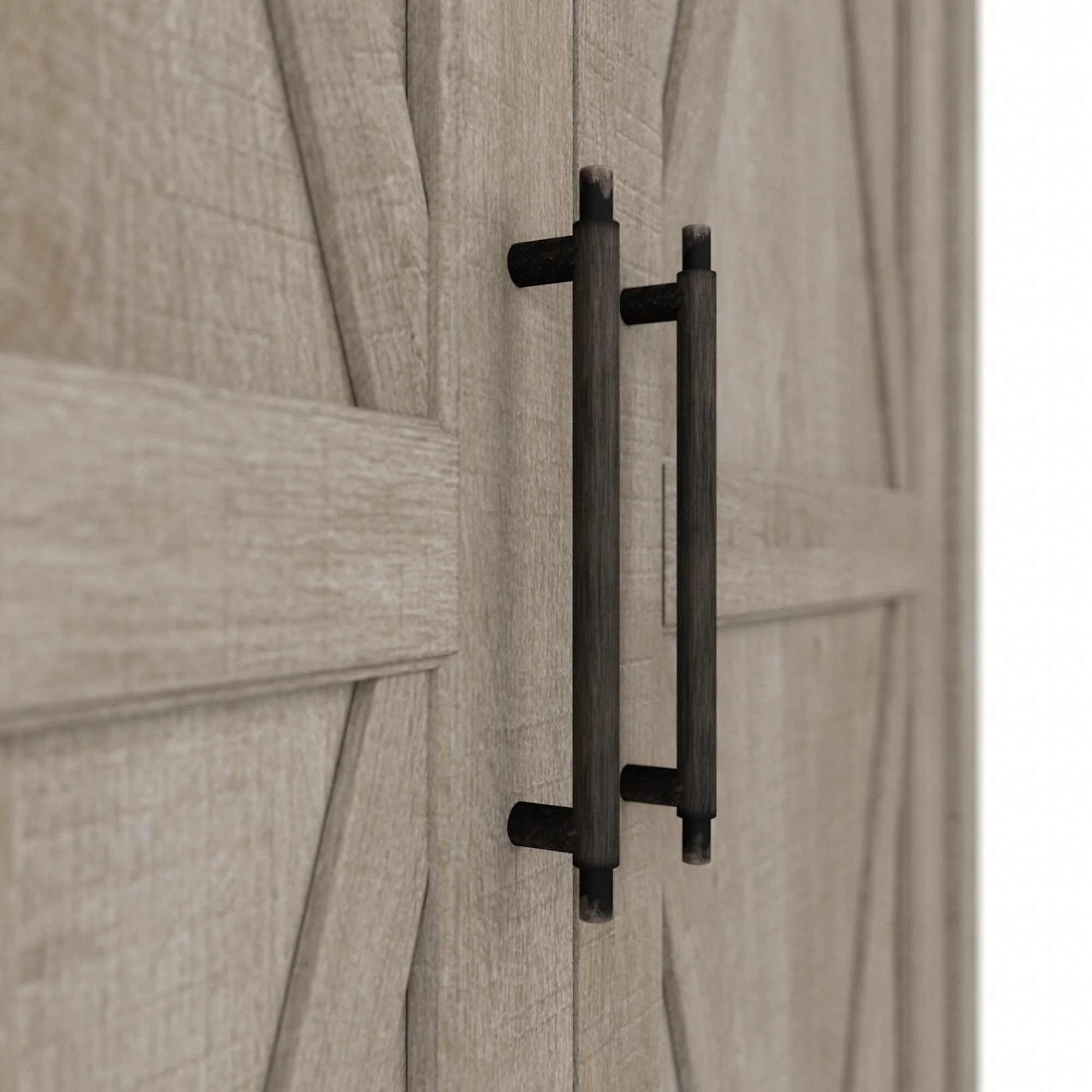 Key West Tall Kitchen Pantry Cabinet with Doors by Bush Furniture