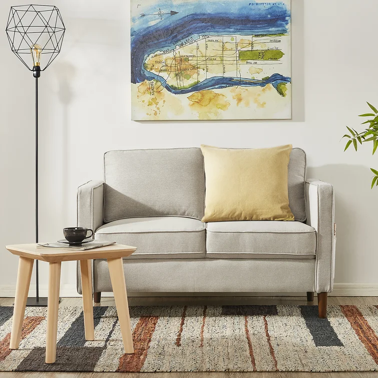 Hana 52.40'' Upholstered Loveseat