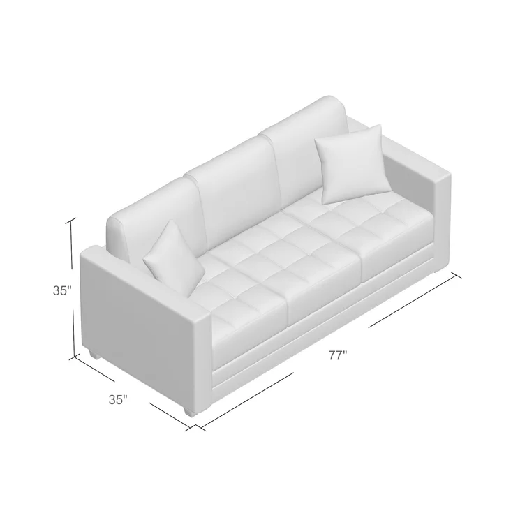 Duquette 77'' Upholstered Sofa