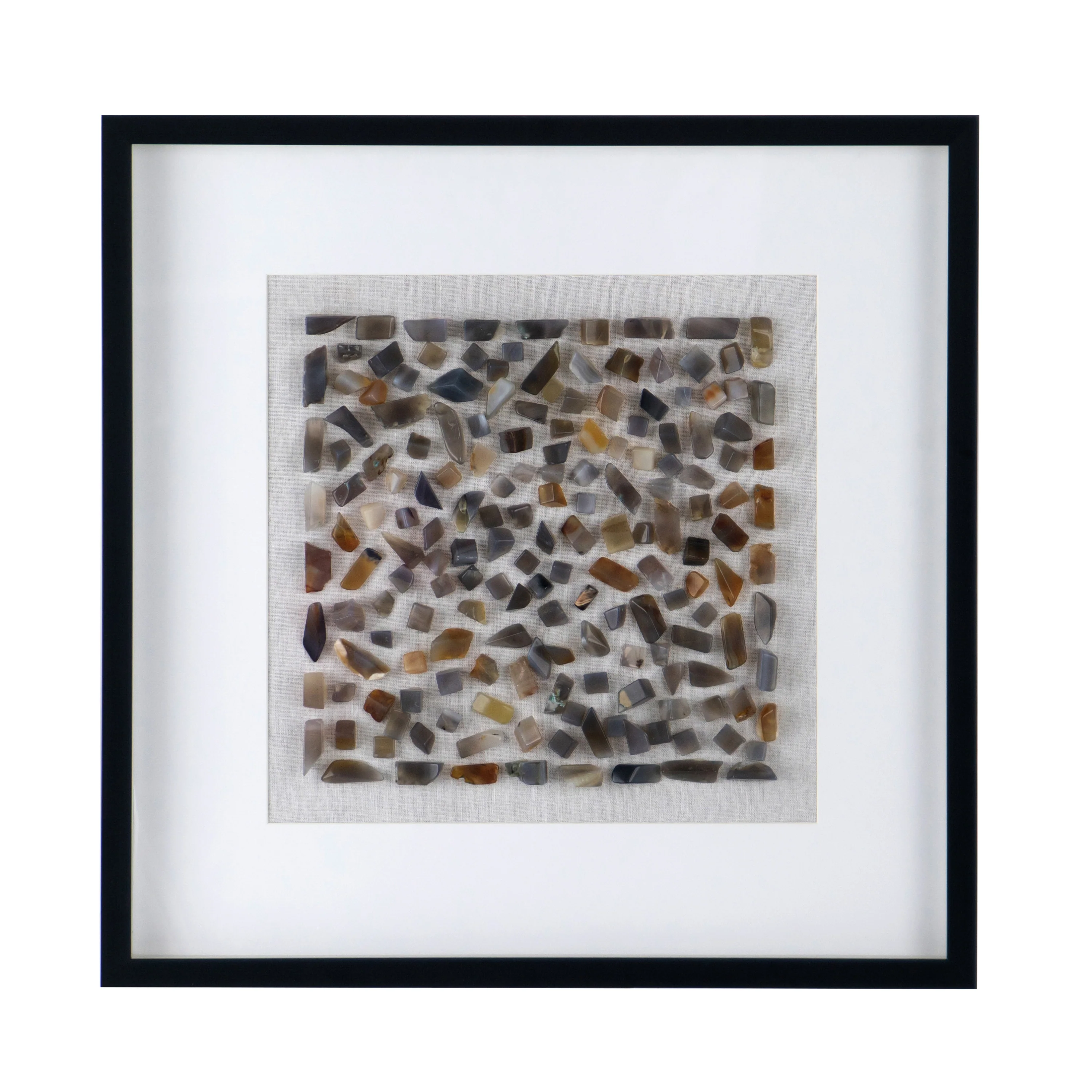 Shokha Agate Shadow Box Wall Décor