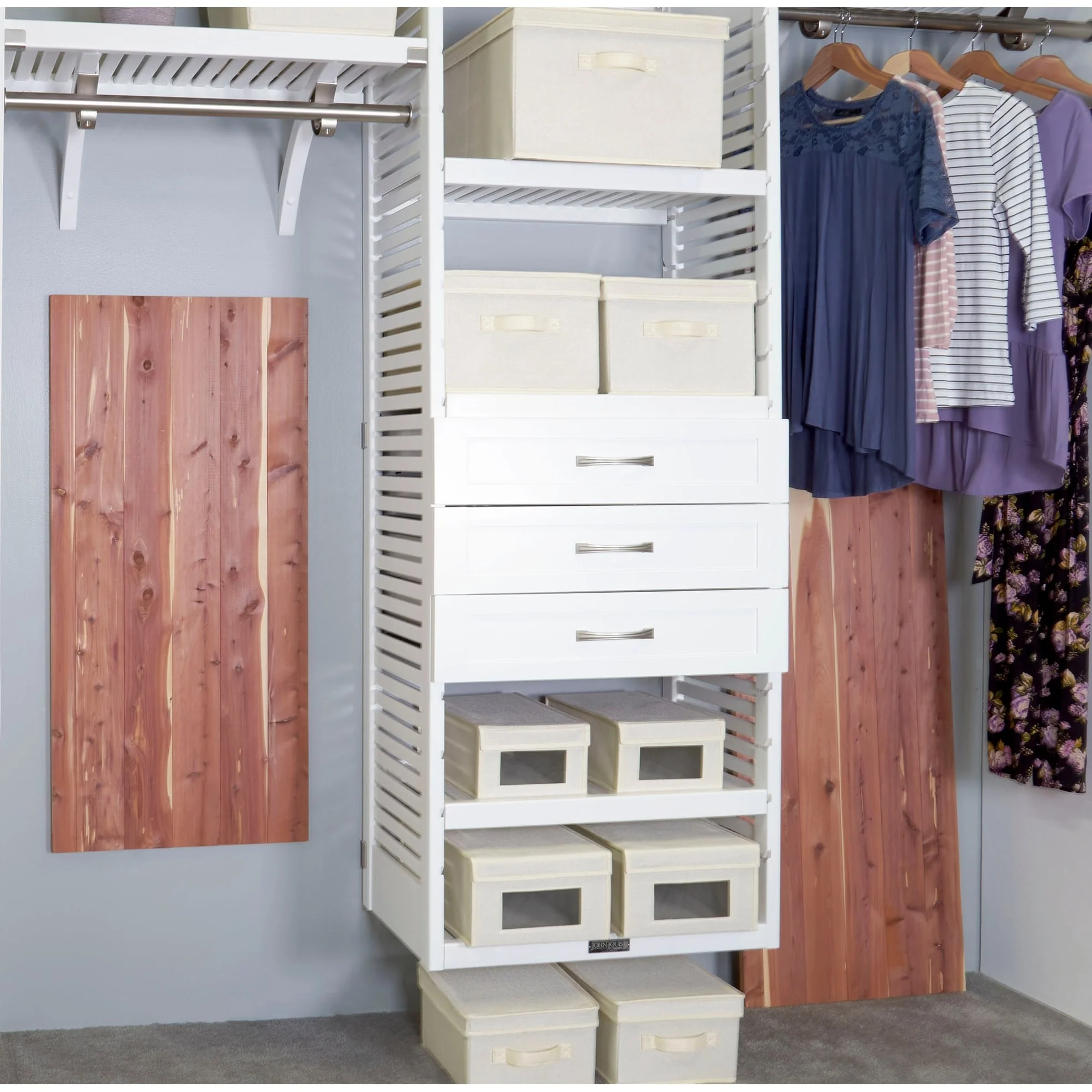 Household Essentials Bracket Free Fresh Cedar Panels - 42