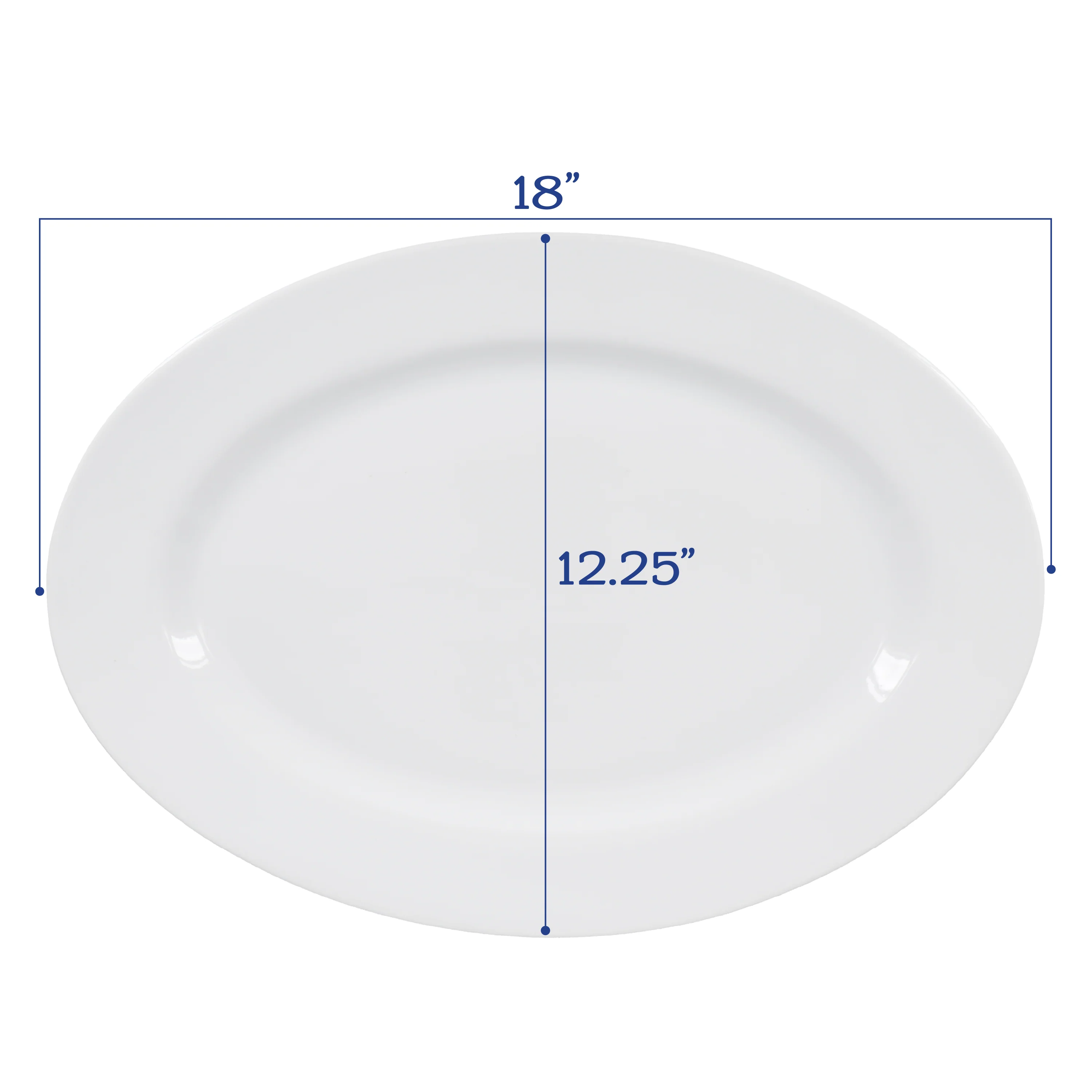 Bistro Oval Serving Platter