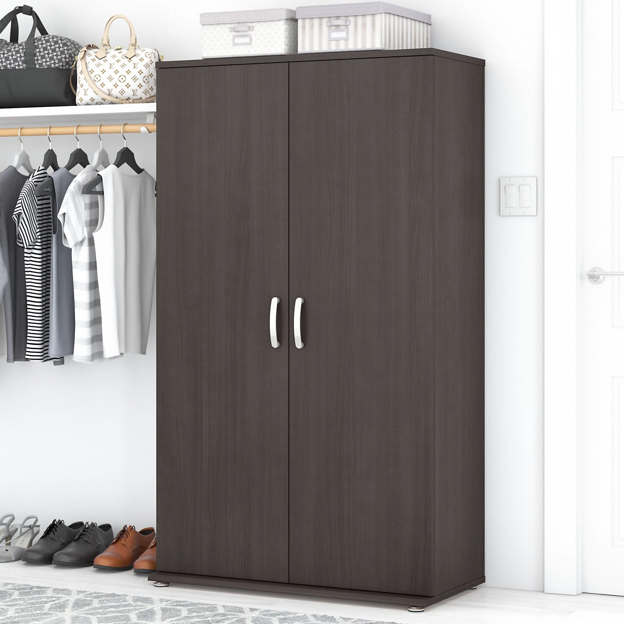Universal Tall Clothing Storage Cabinet by Bush Business Furniture