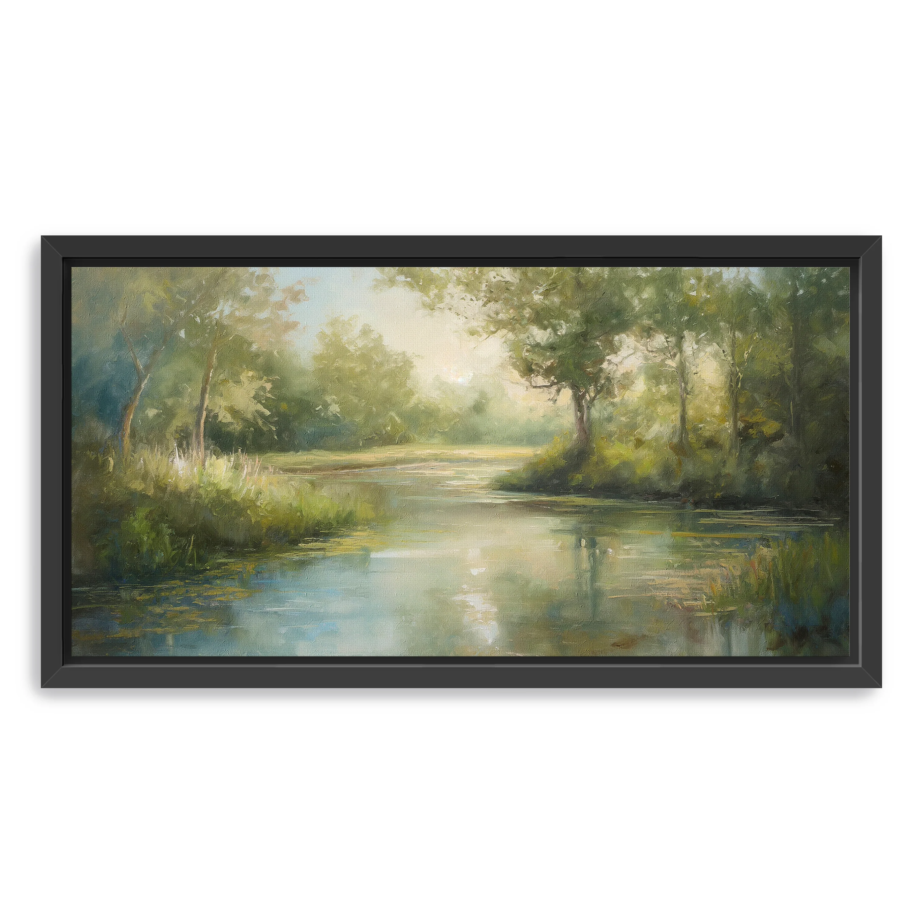 Peaceful Currents Canvas Giclee