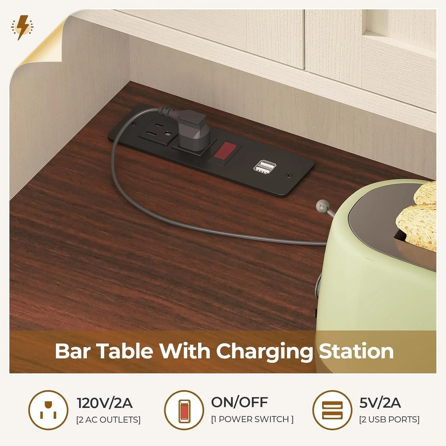 Farmhouse Kitchen Storage Cabinet Pantry Cabinet Home Bar