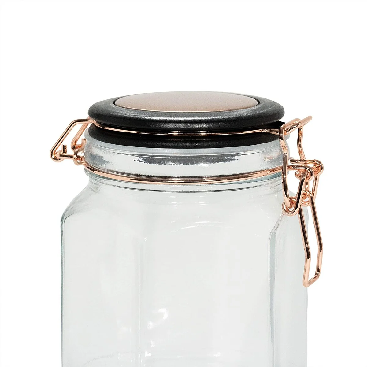 Amici Home Adler Hermetic Canister Jar Hexagon Set of 2