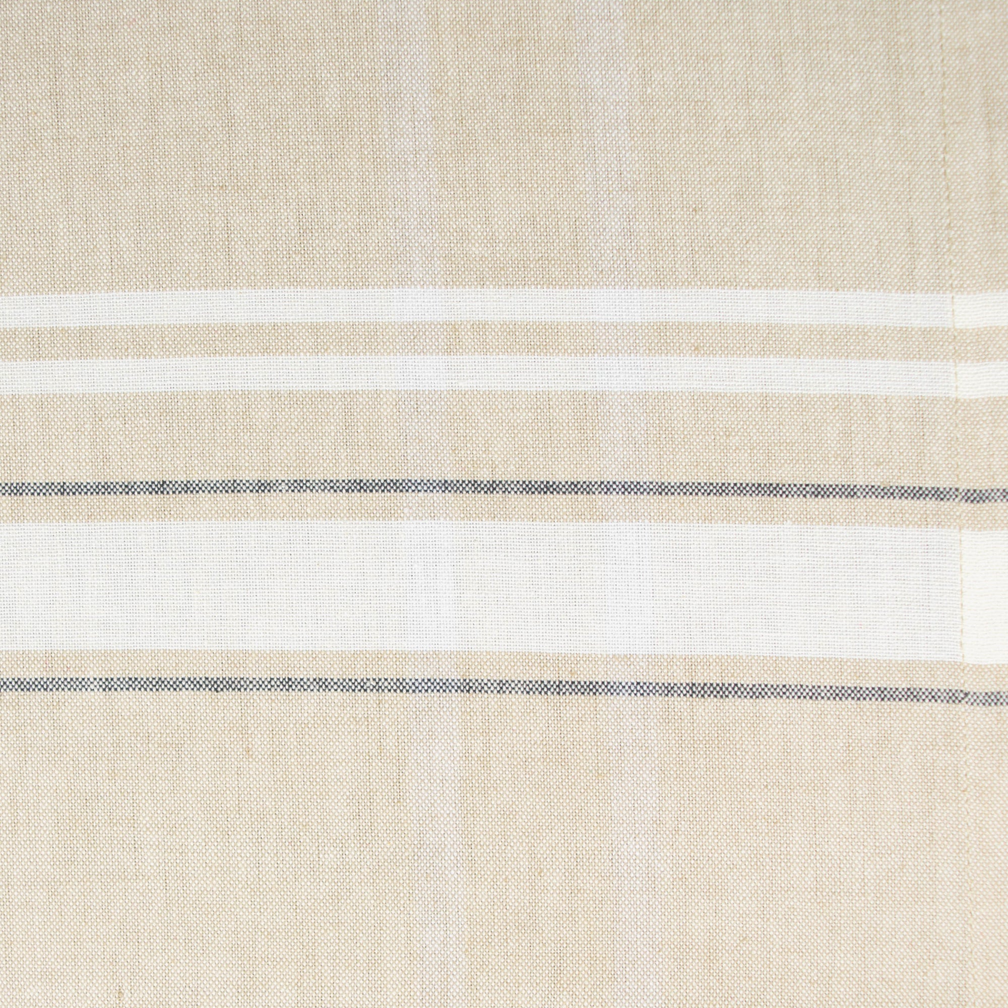 White French Stripe Tablecloth