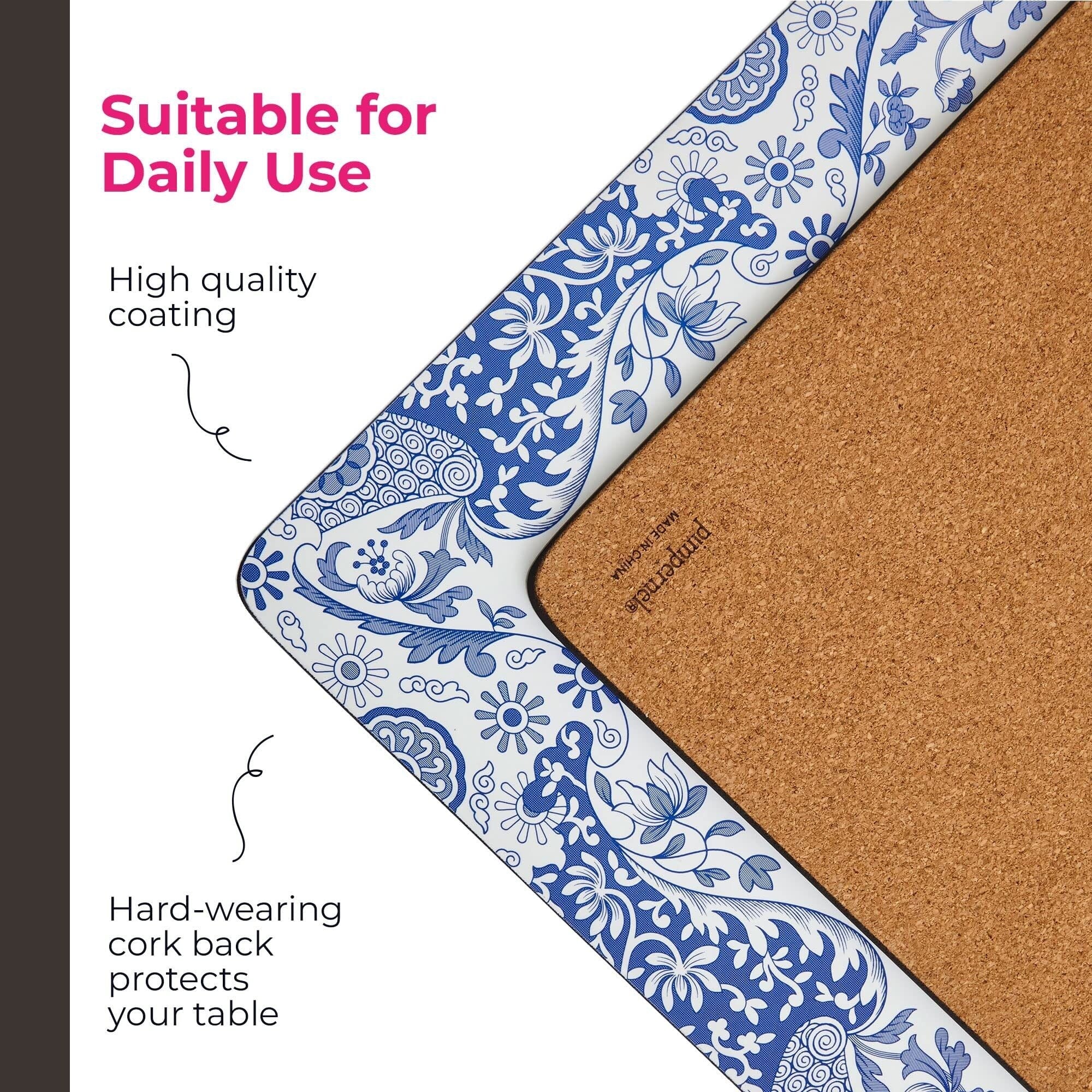 Pimpernel Set of 4 Brocato Placemats - 15.7 inches x 11.7 each