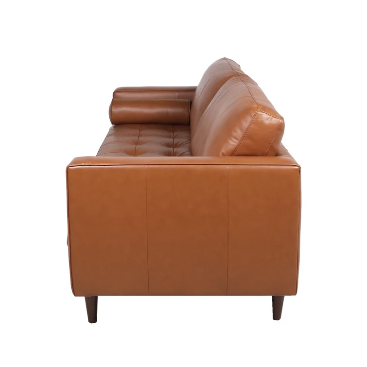 Apgar 88.5'' Leather Sofa